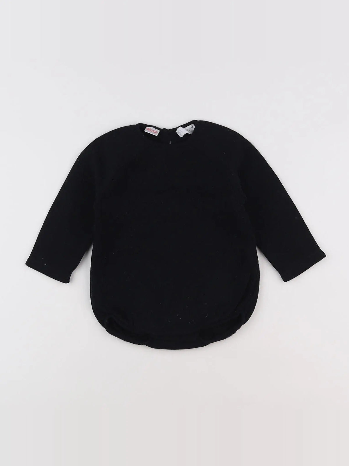 Zara - combinaison imprimé au dos noir - 6/9 mois