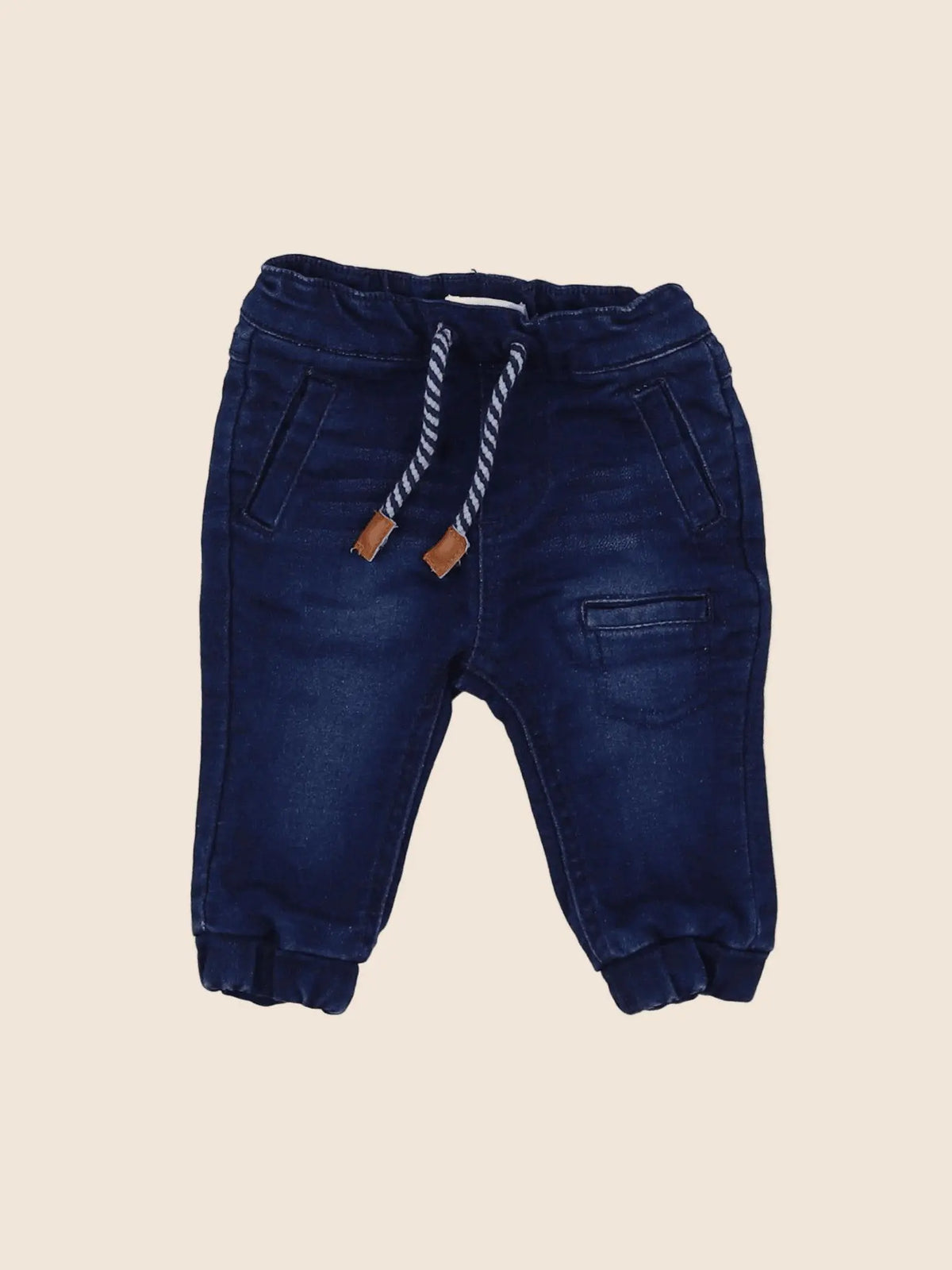 Vertbaudet - jean bleu - 3 mois