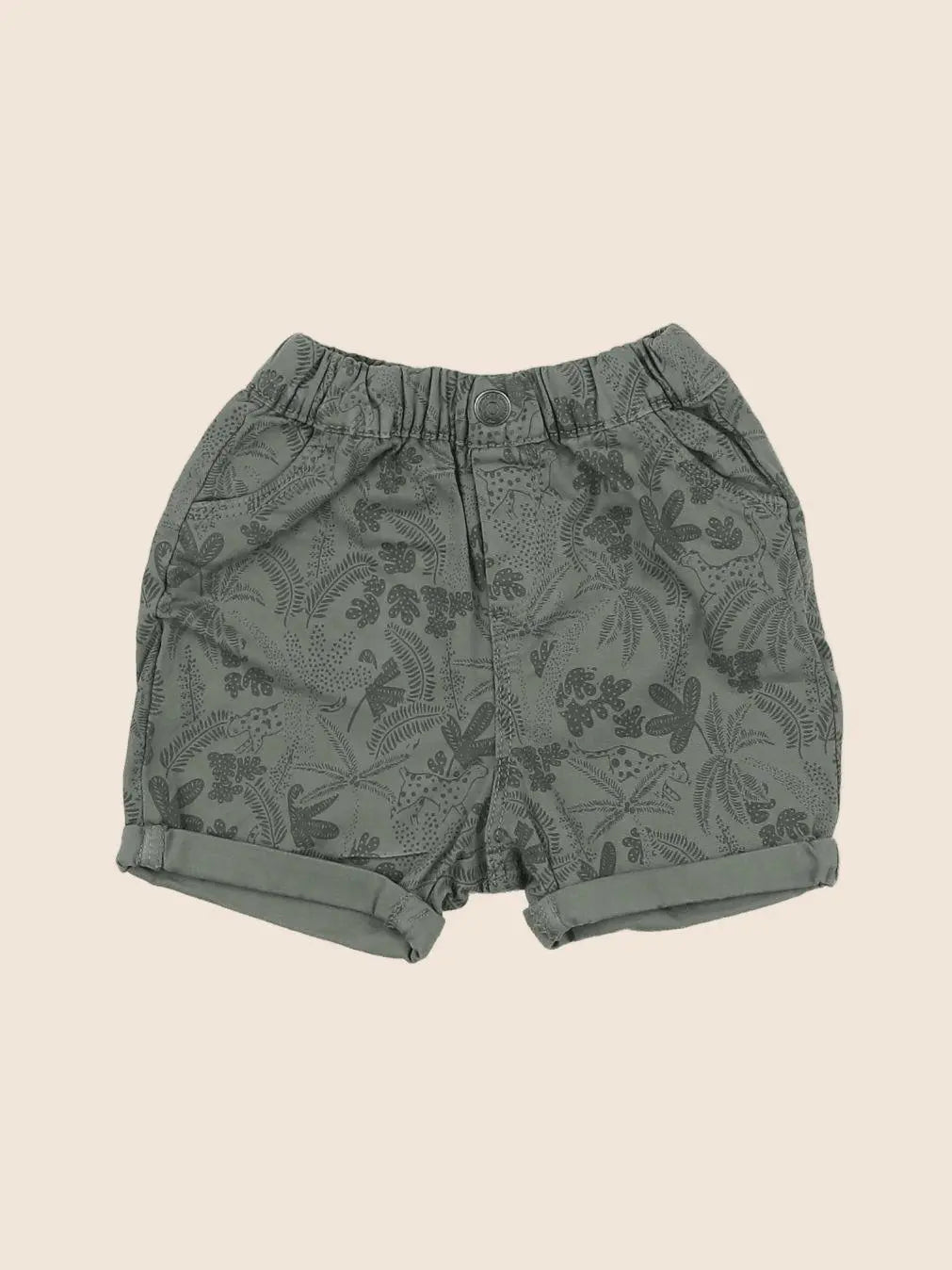 Tape à l'oeil - short vert - 6 mois