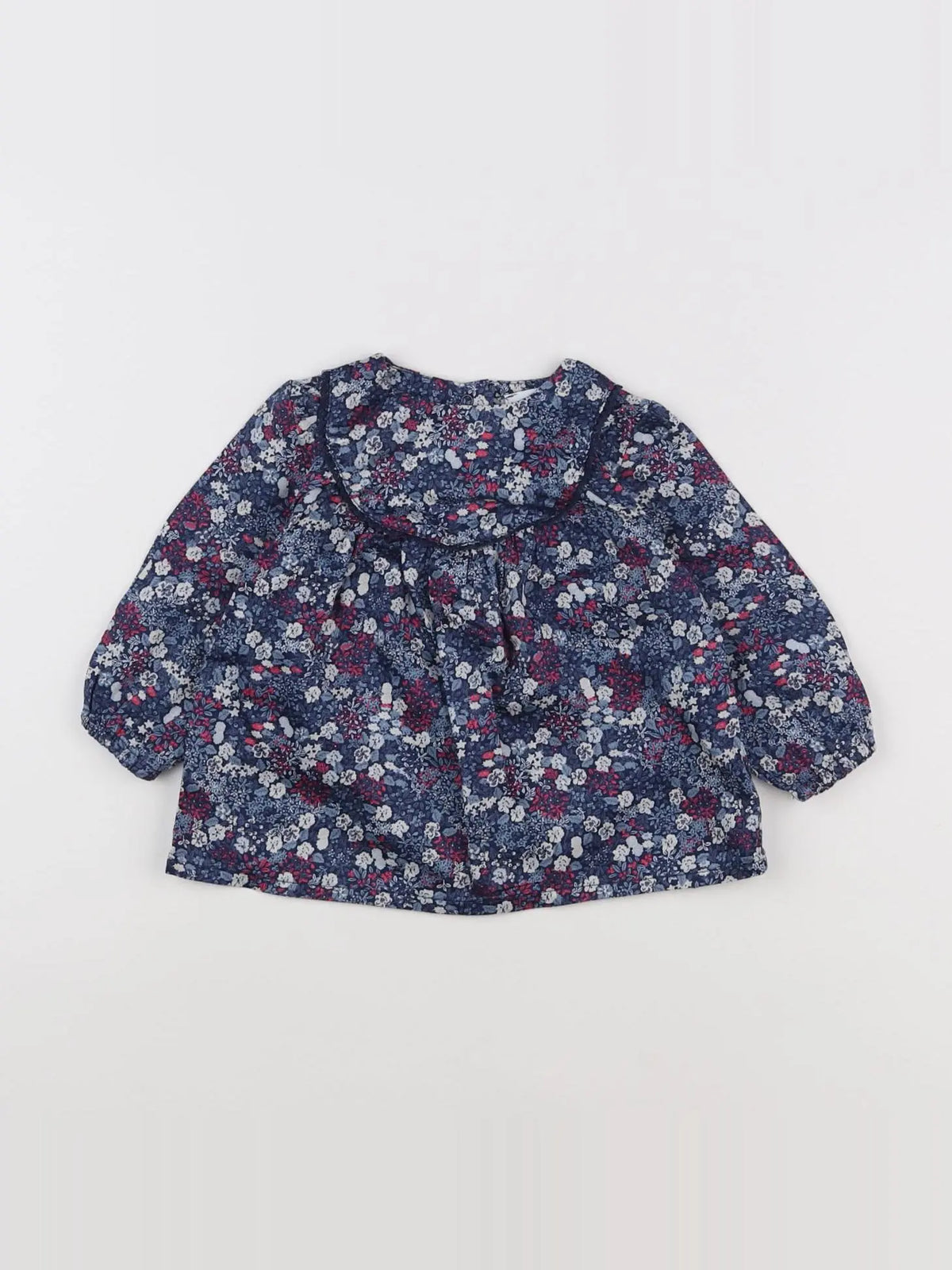 Tape à l'oeil - blouse bleu - 6 mois