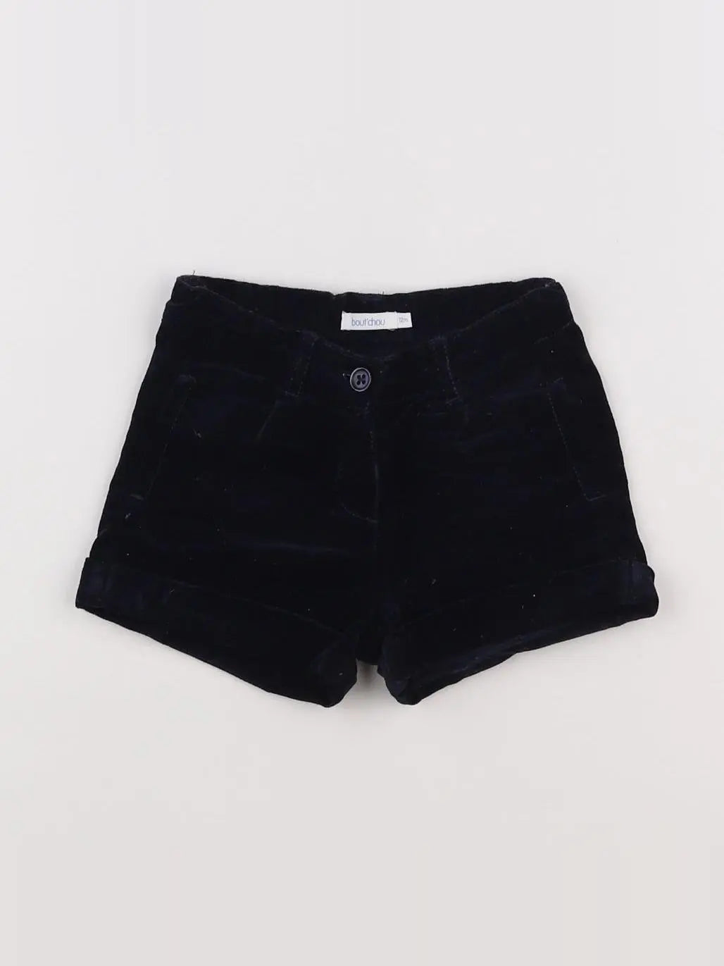 Boutchou - short bleu - 12 mois