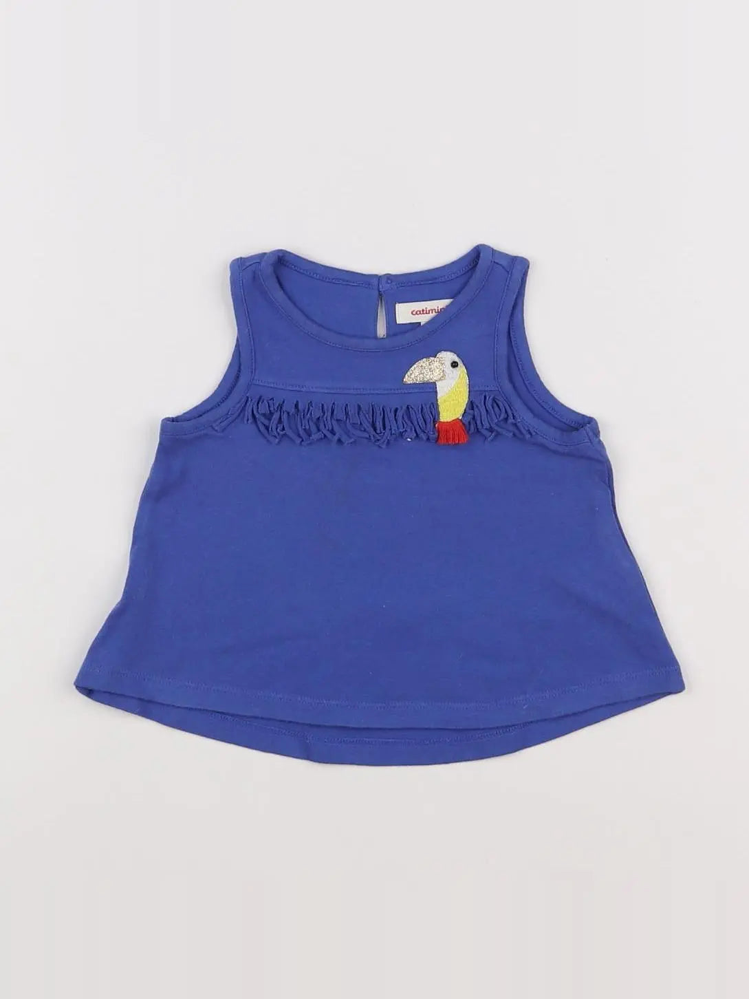 Catimini - débardeur bleu - 9 mois