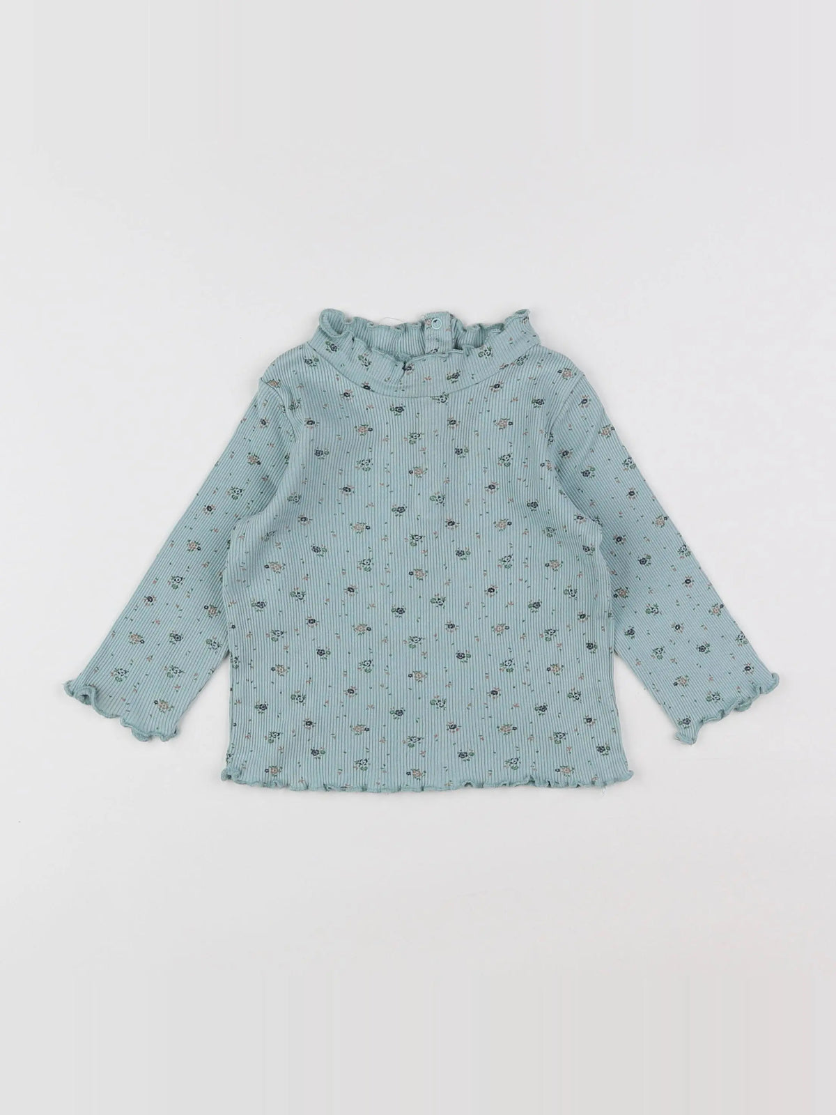 Boutchou - tee-shirt vert - 12 mois