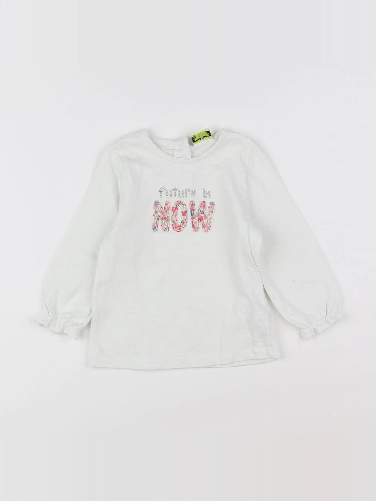 Tape à l'oeil - tee-shirt blanc - 18 mois