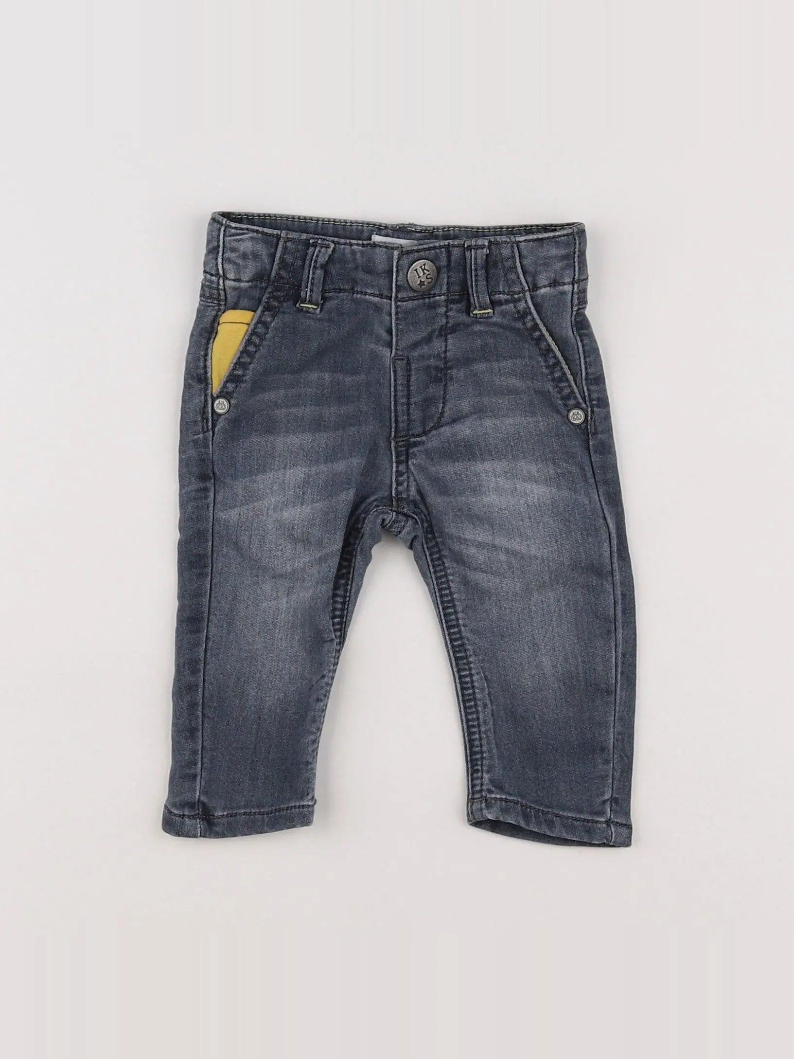 IKKS - jean gris - 3 mois