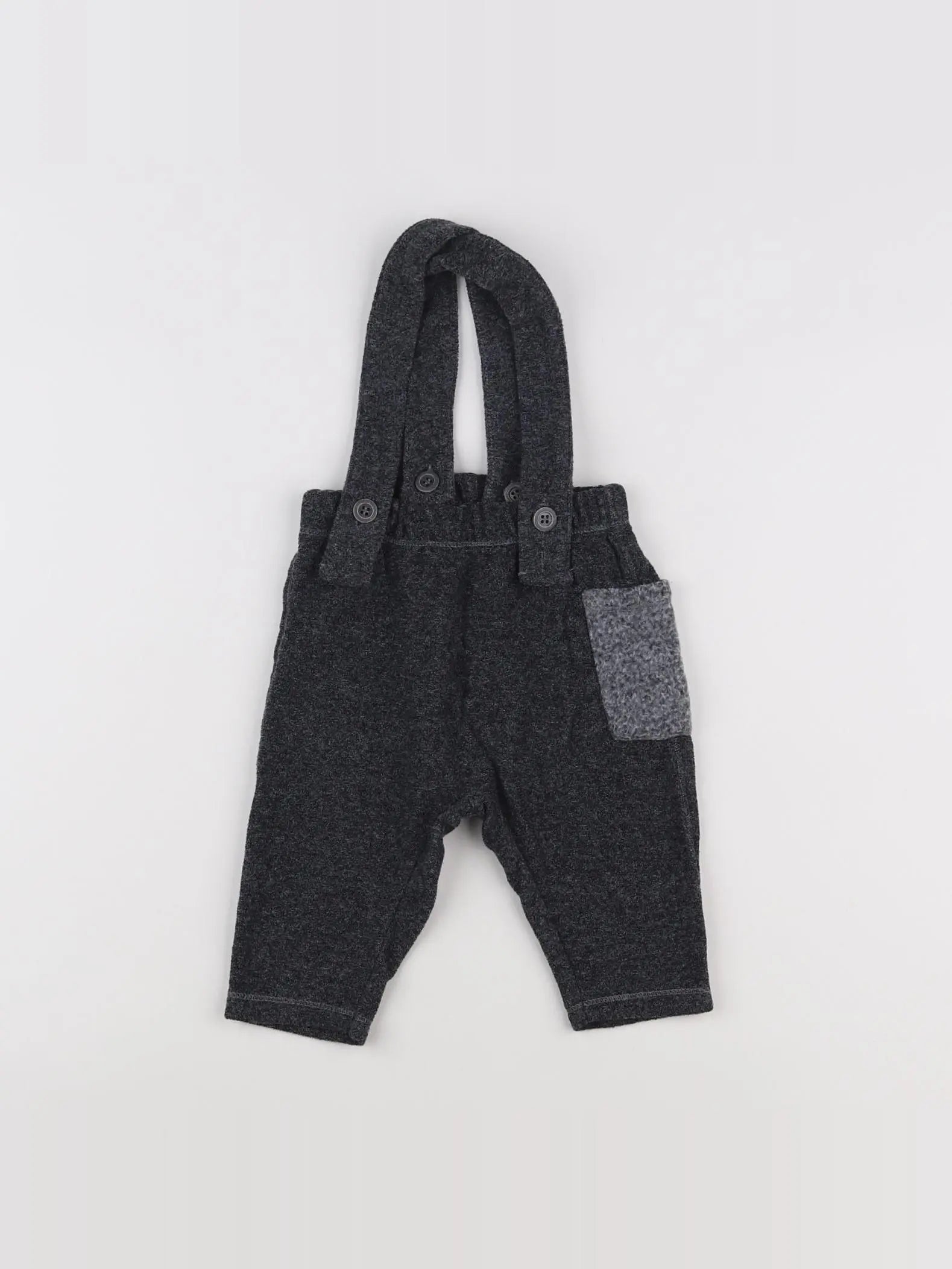 Zara - pantalon gris - 6/9 mois