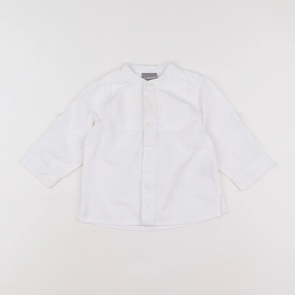 Vertbaudet - chemise blanc - 12 mois