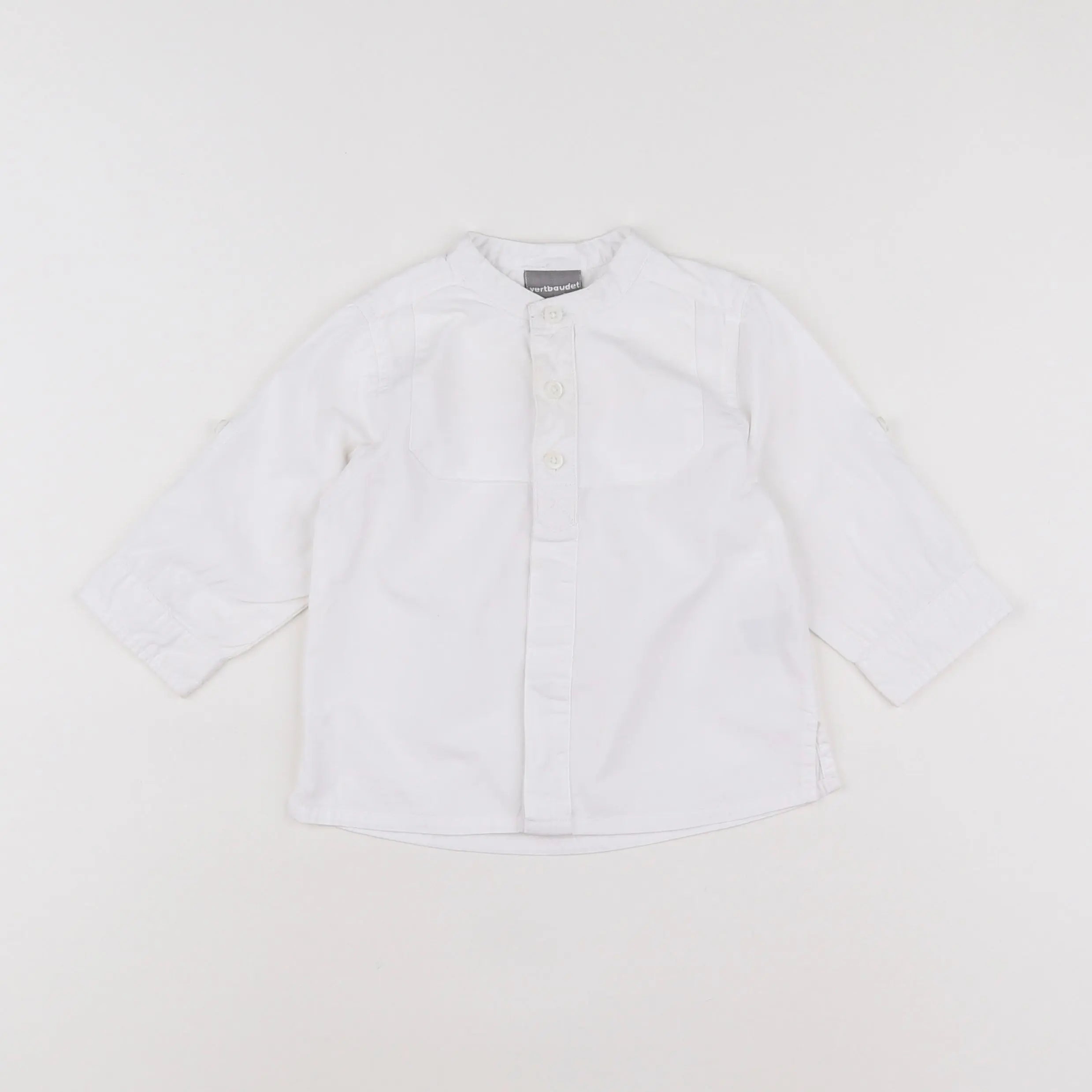 Vertbaudet - chemise blanc - 12 mois