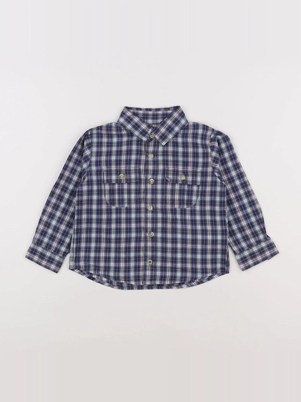 Cyrillus - chemise bleu - 2 ans