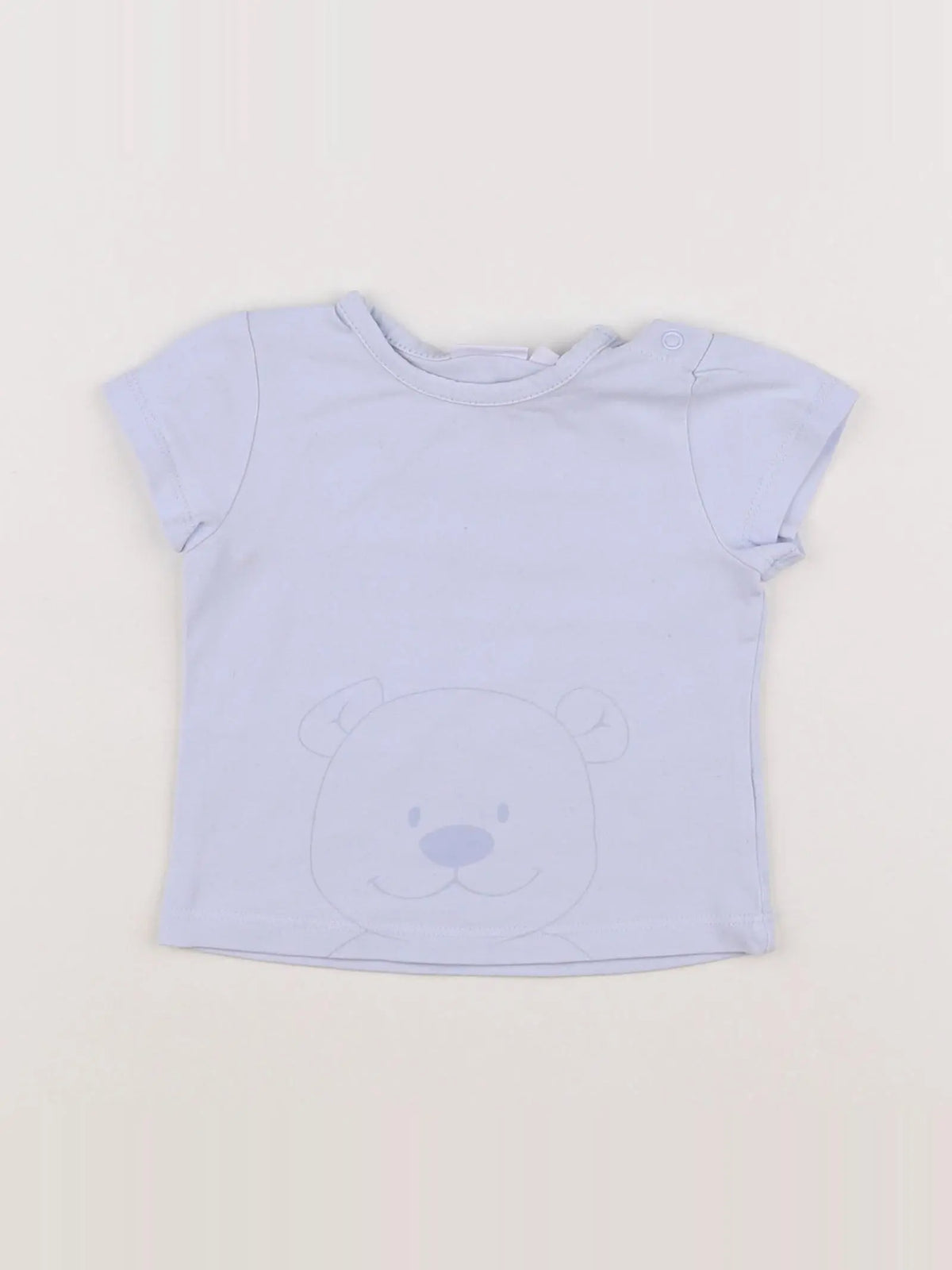 Noukie's - tee-shirt bleu - 6 mois