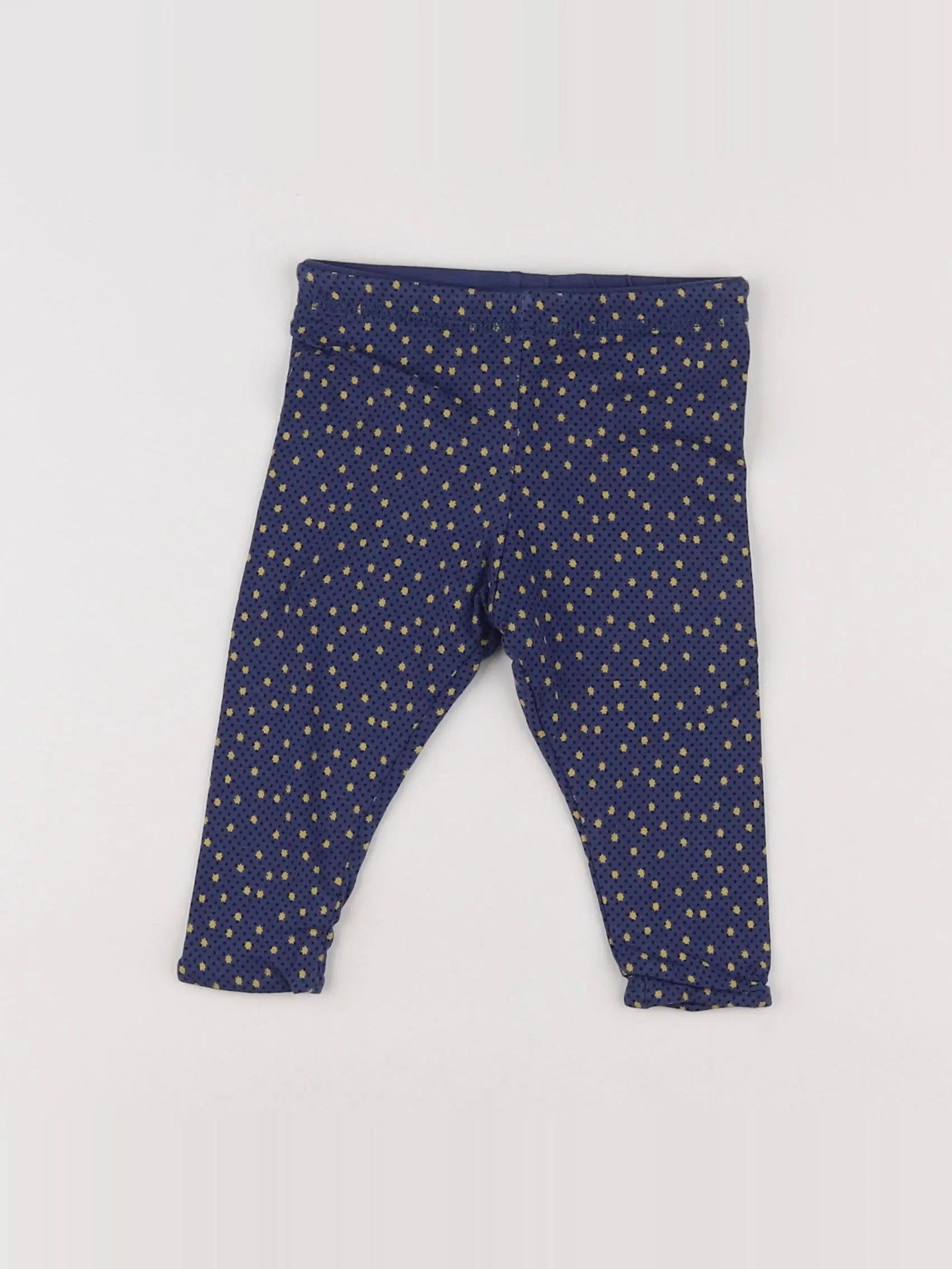 Catimini - legging bleu, jaune - 6 mois