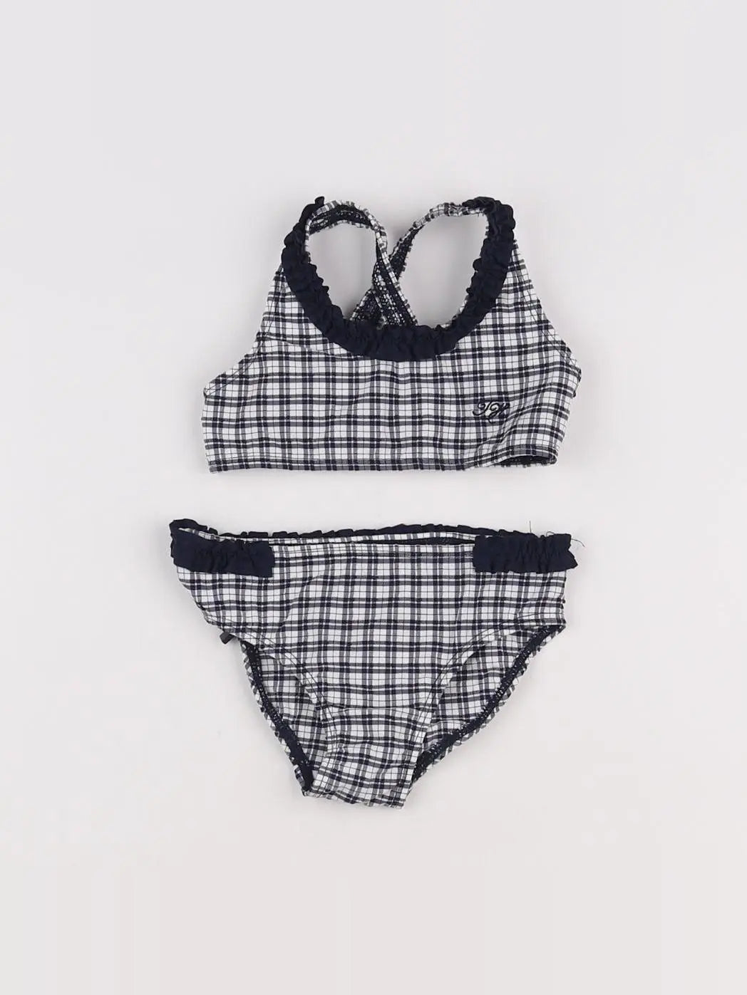 Tommy Hilfiger - maillot de bain noir, blanc (état neuf) - 6/9 mois