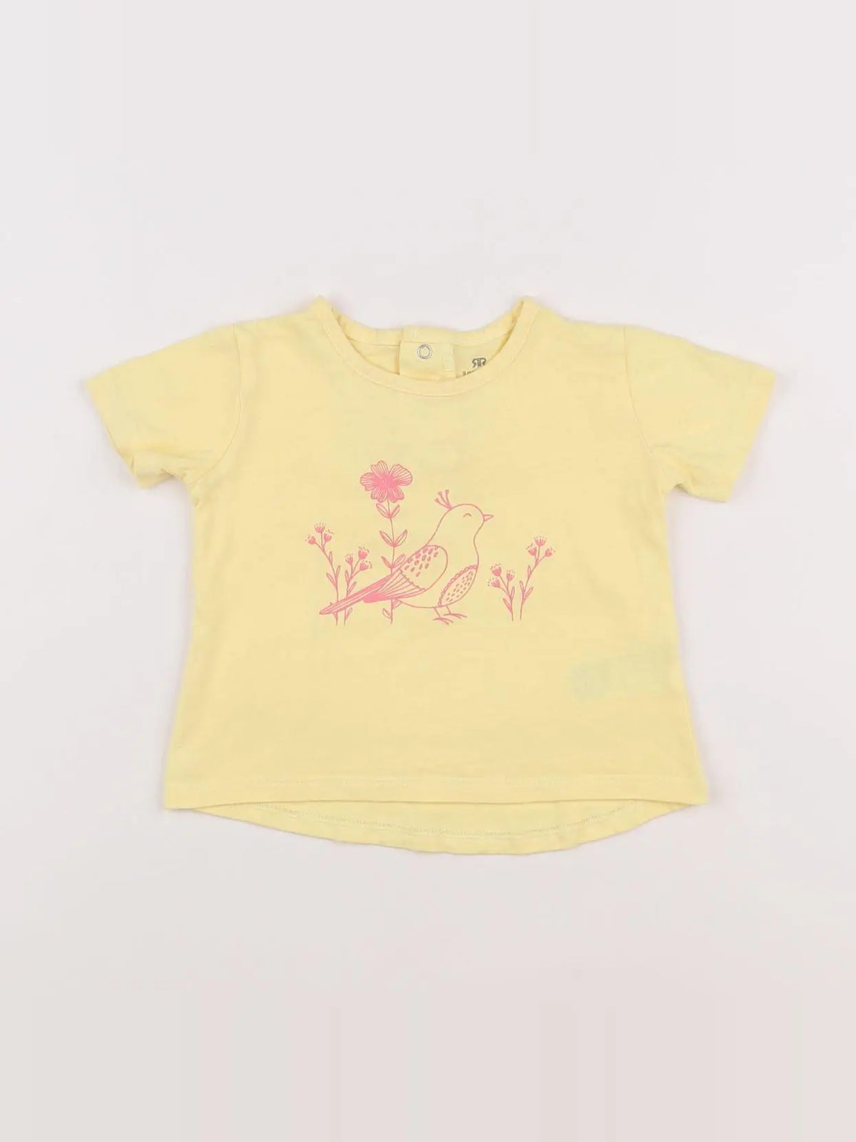 La Redoute - tee-shirt jaune - 9 mois