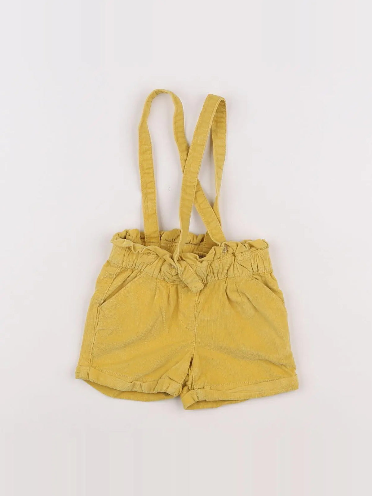 Tape à l'oeil - short jaune - 12 mois