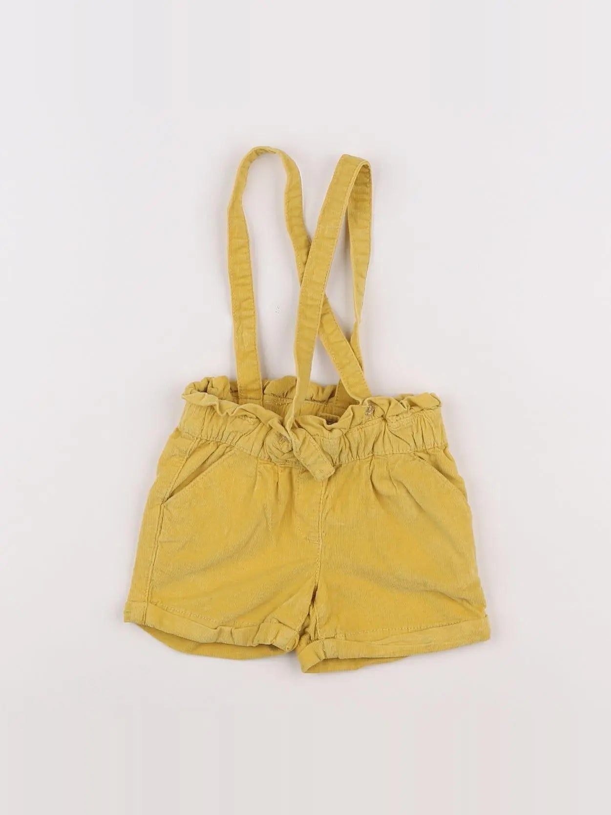 Tape à l'oeil - short jaune - 12 mois