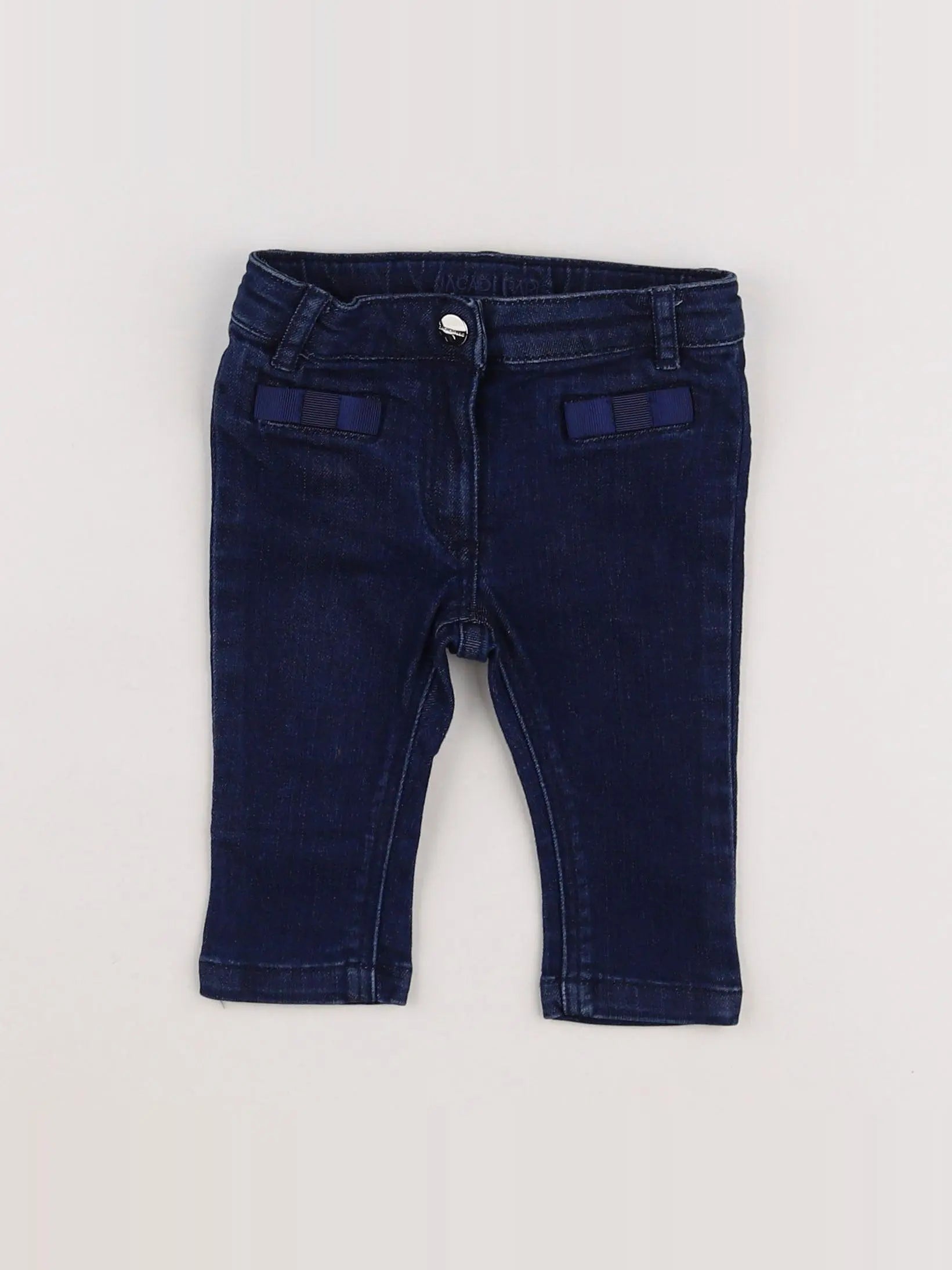 Jacadi - jean bleu - 6 mois