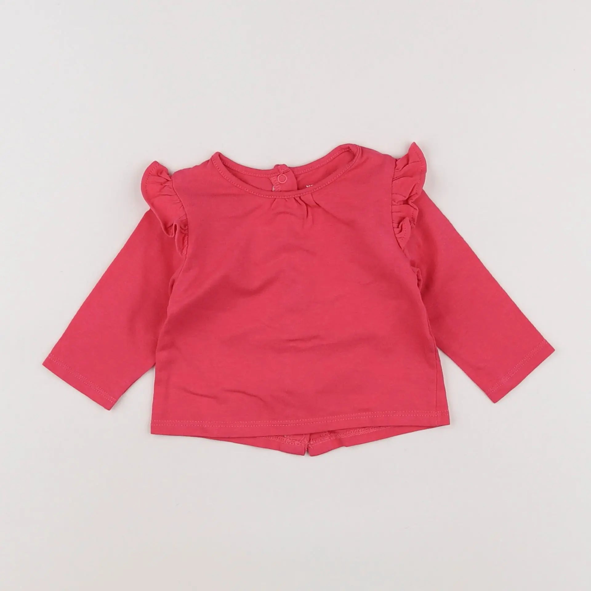 Vertbaudet - tee-shirt rose - 3 mois