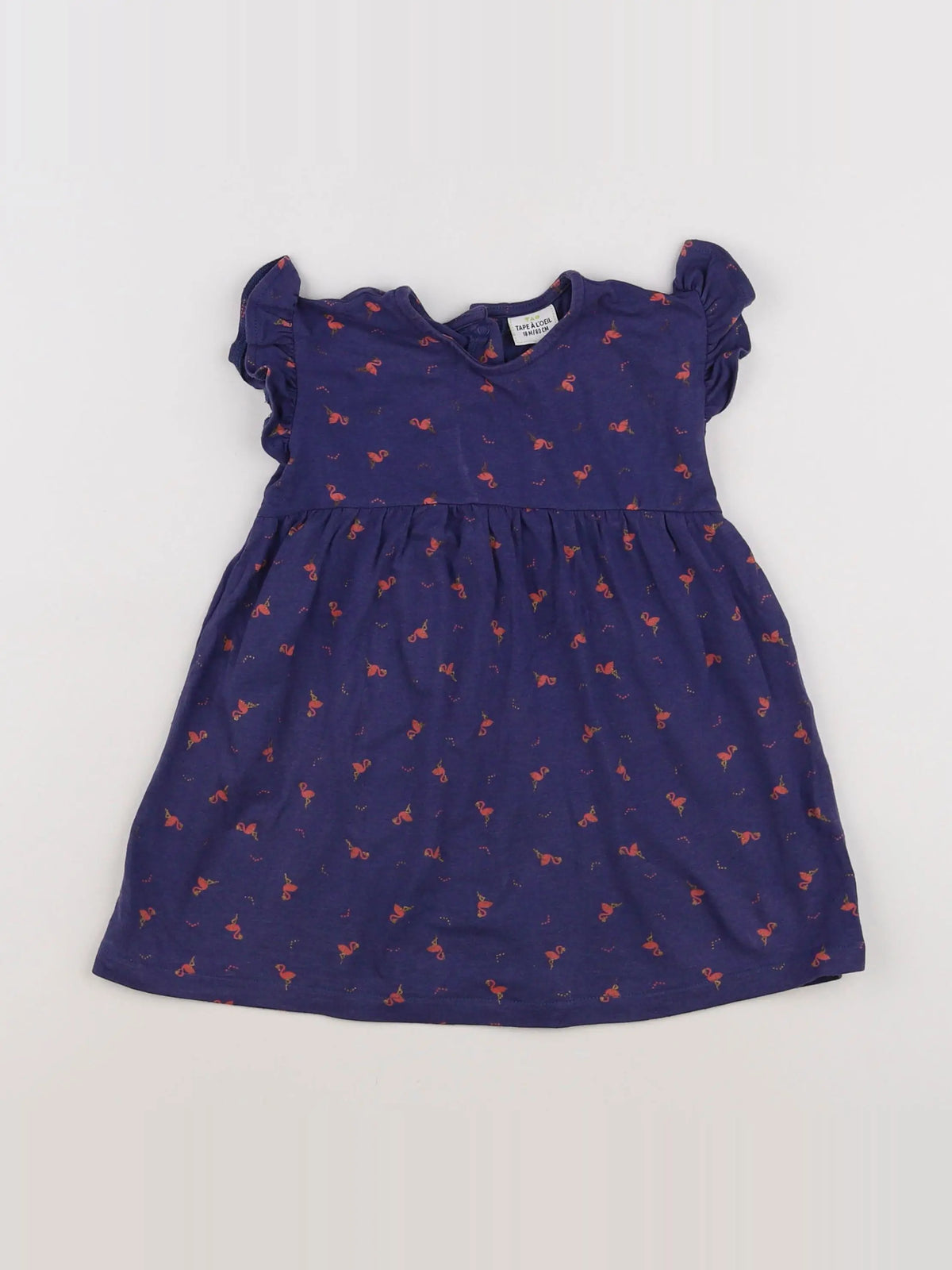 Tape à l'oeil - robe bleu - 18 mois