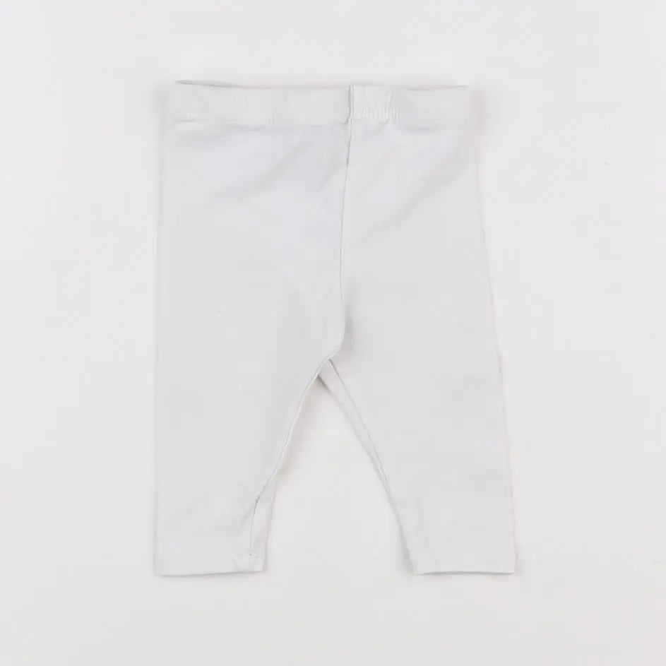 Vertbaudet - legging blanc - 3 mois