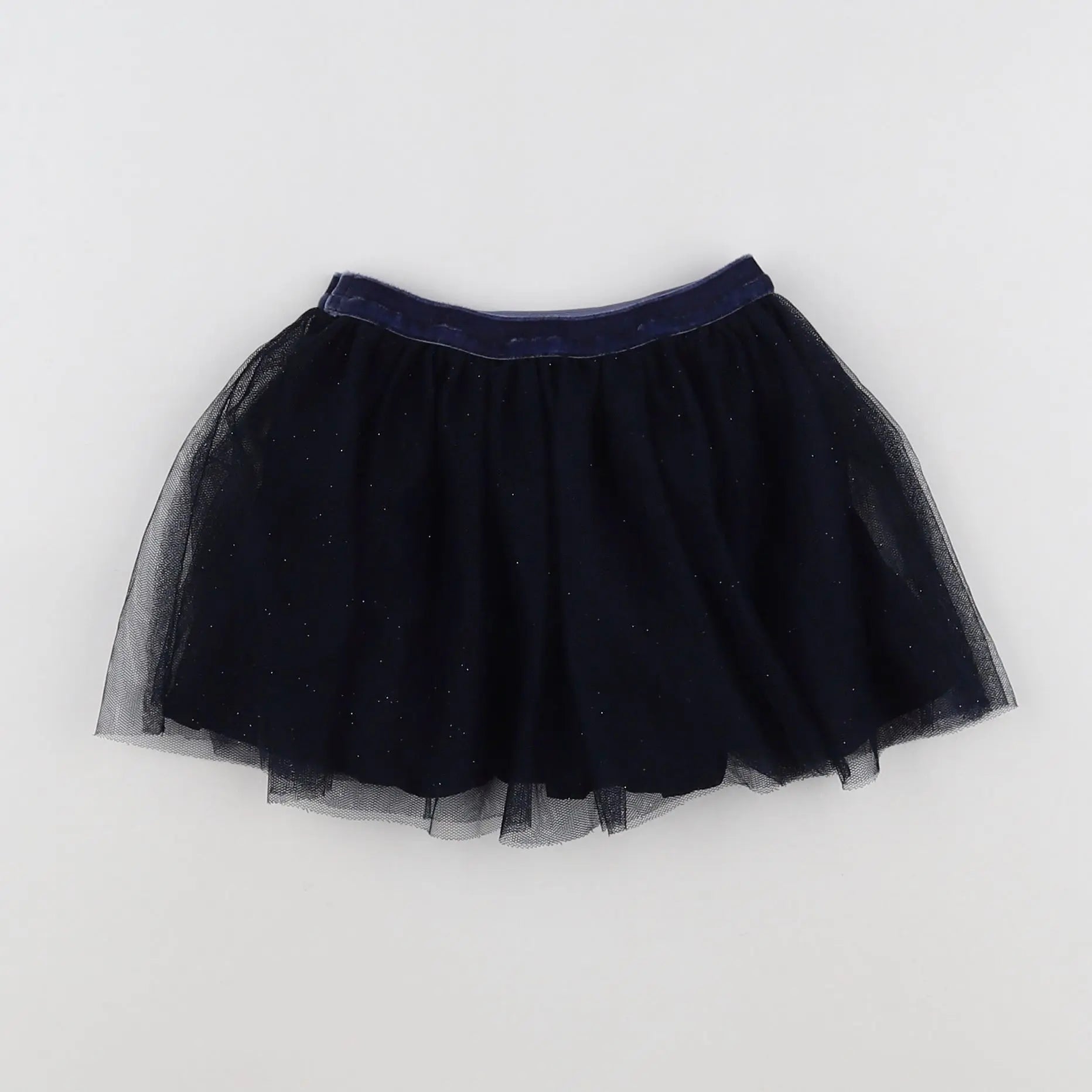 Vertbaudet - jupe bleu - 18 mois