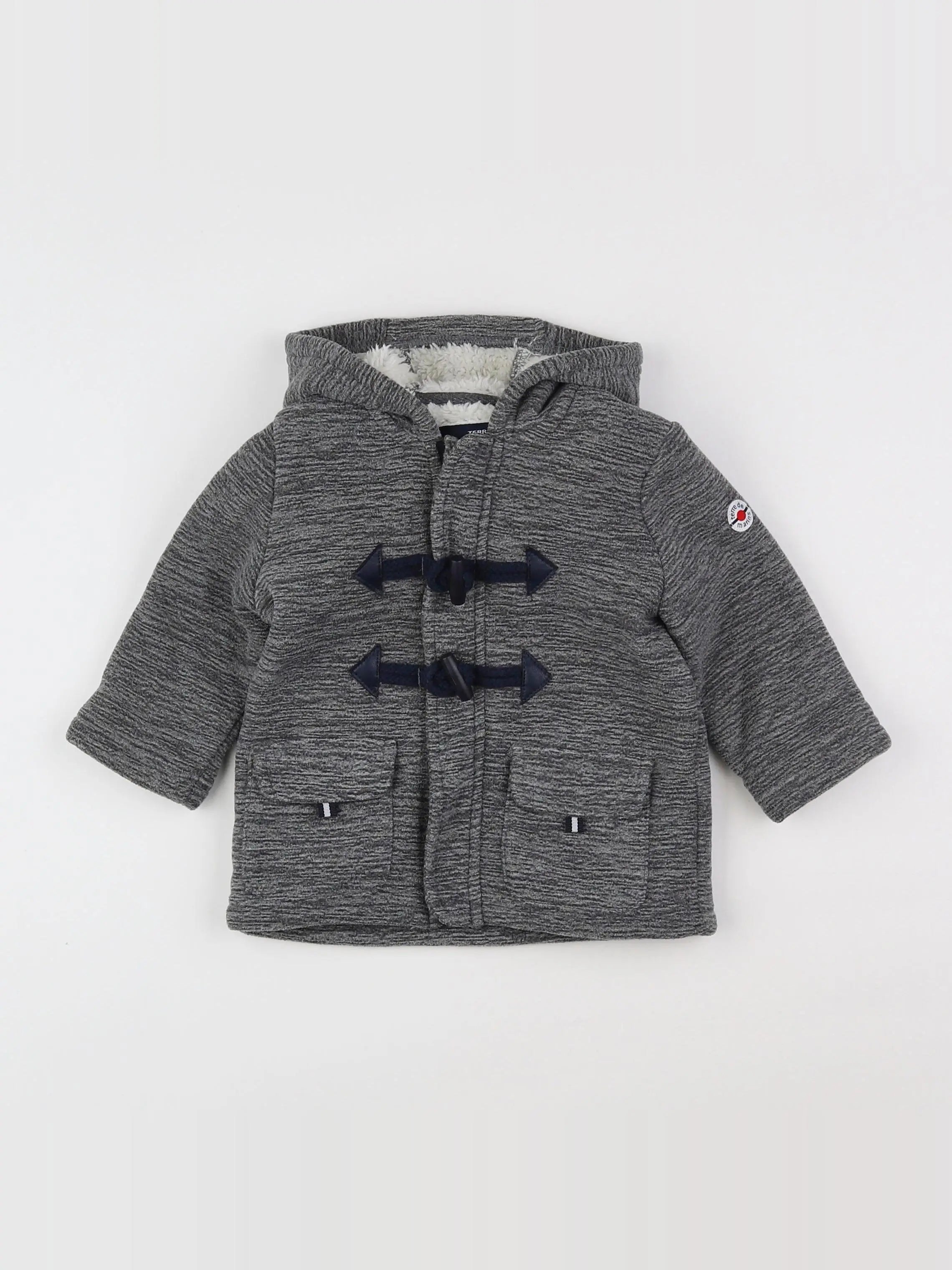 Terre de marins - veste gris - 6 mois