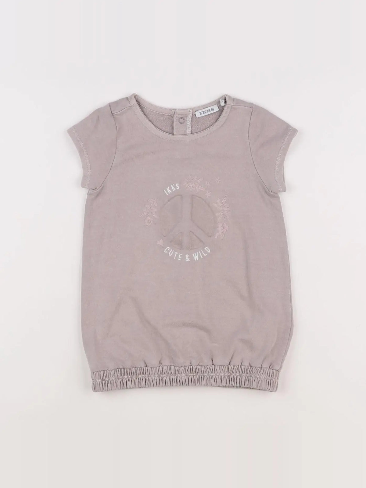 IKKS - robe gris - 12 mois
