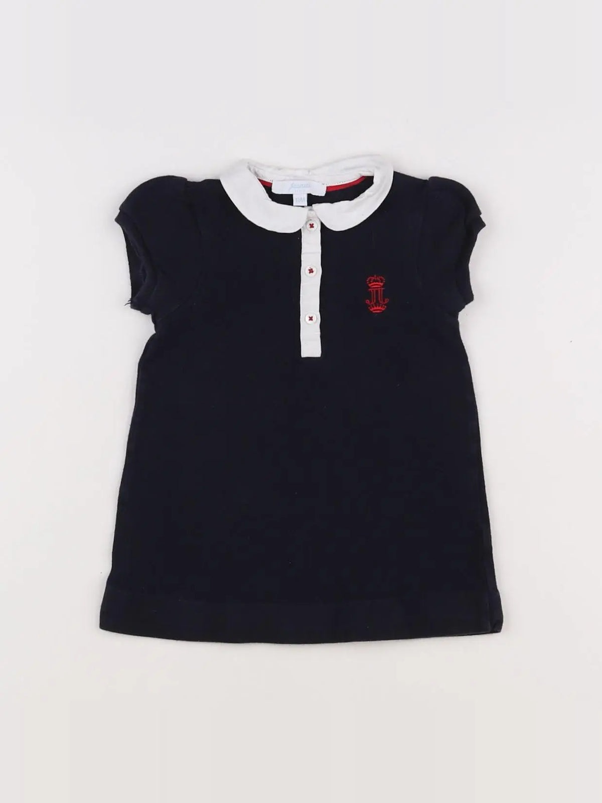 Jacadi - robe bleu - 12 mois