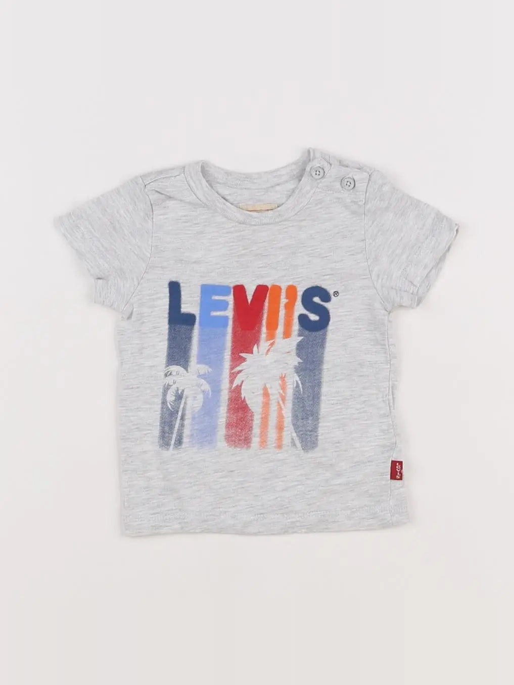 Levi's - tee-shirt gris - 3 mois