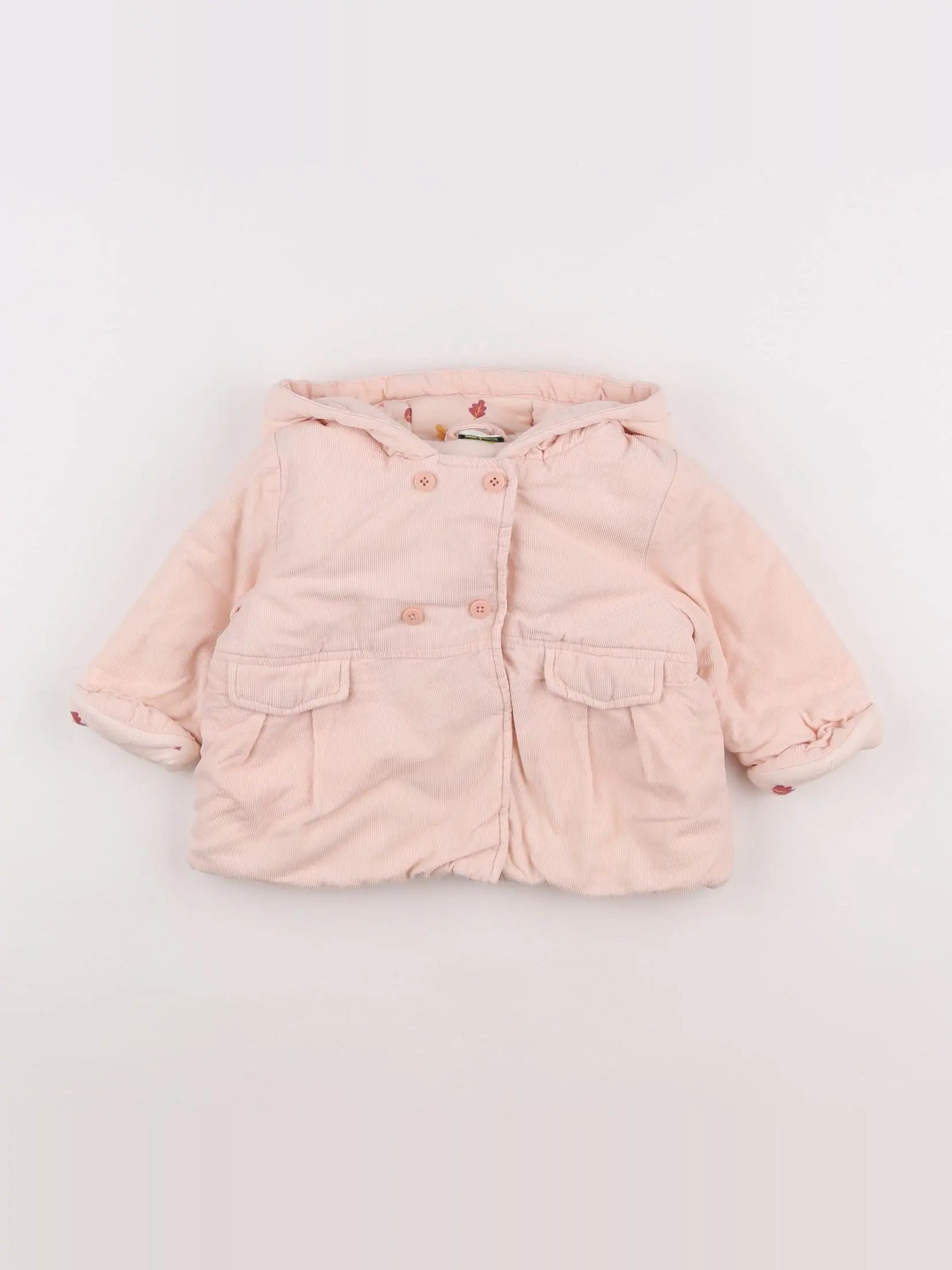 Tape à l'oeil - veste rose - 9/12 mois