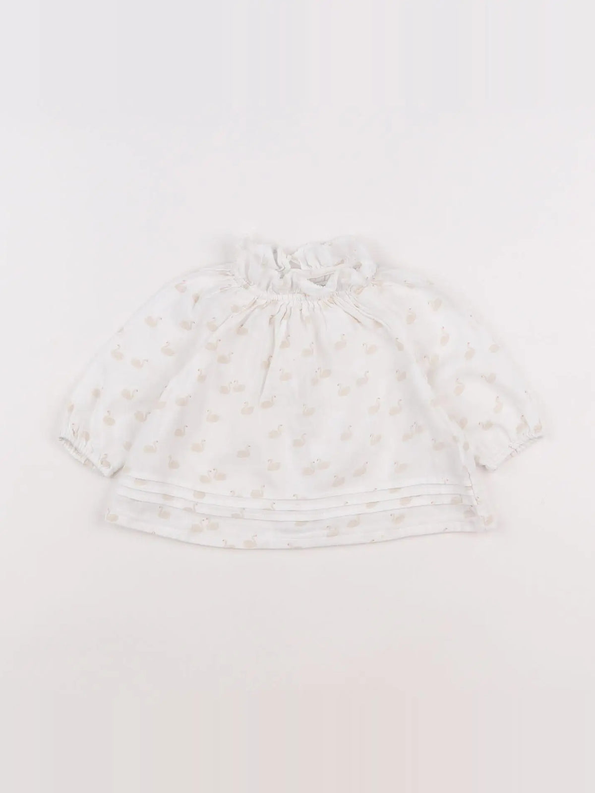 Boutchou - blouse blanc - 3 mois