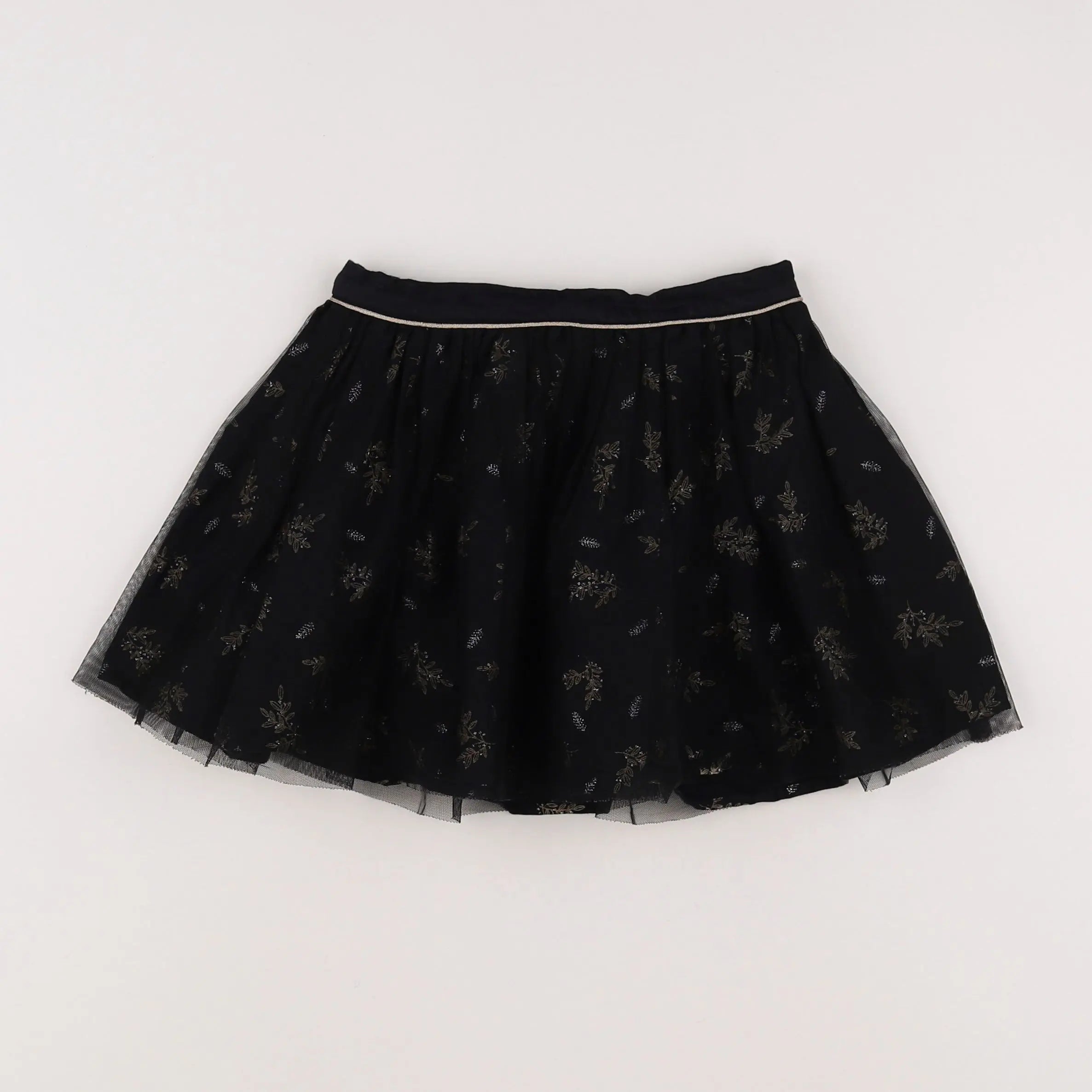 Vertbaudet - jupe noir - 4 ans