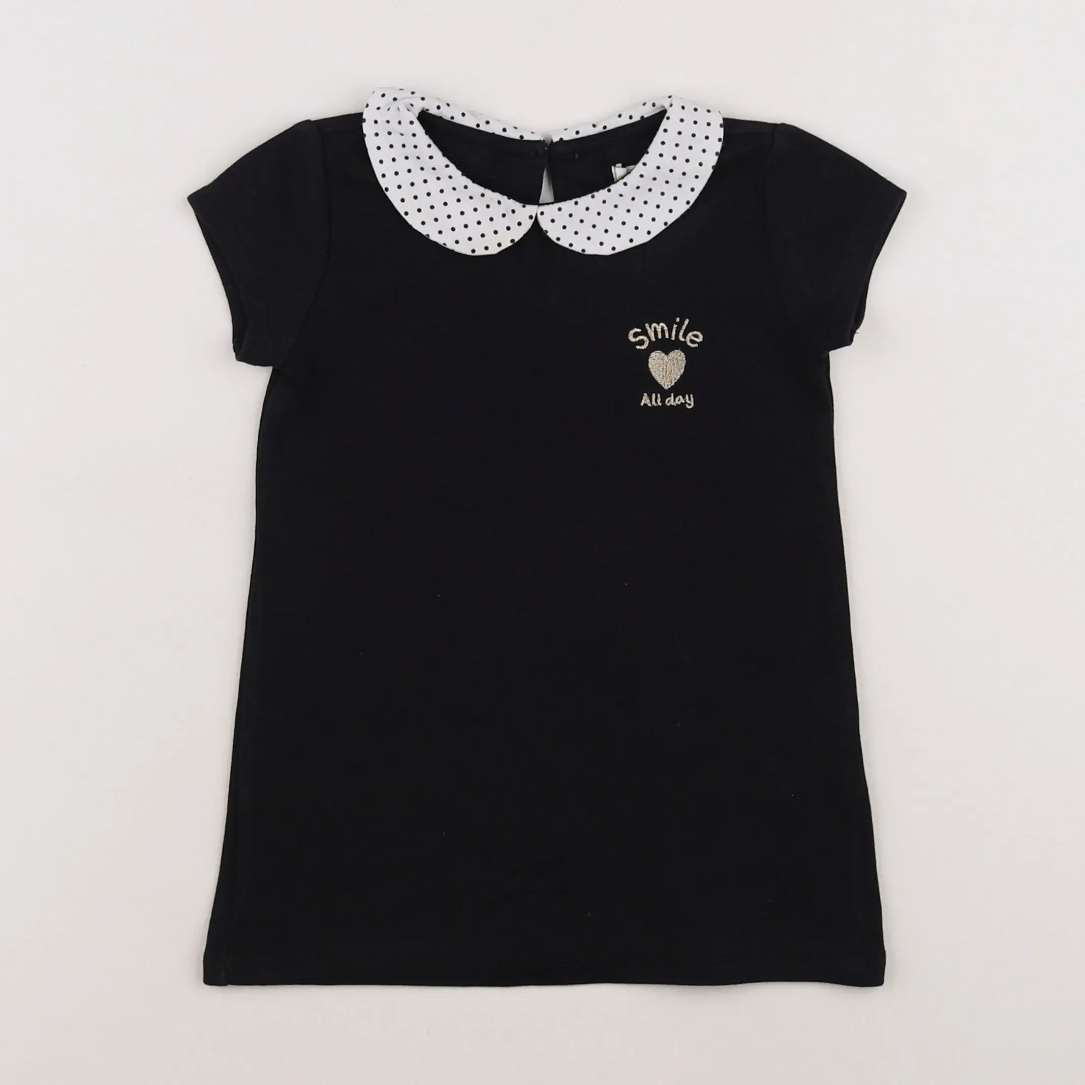 Vertbaudet - robe noir - 2 ans