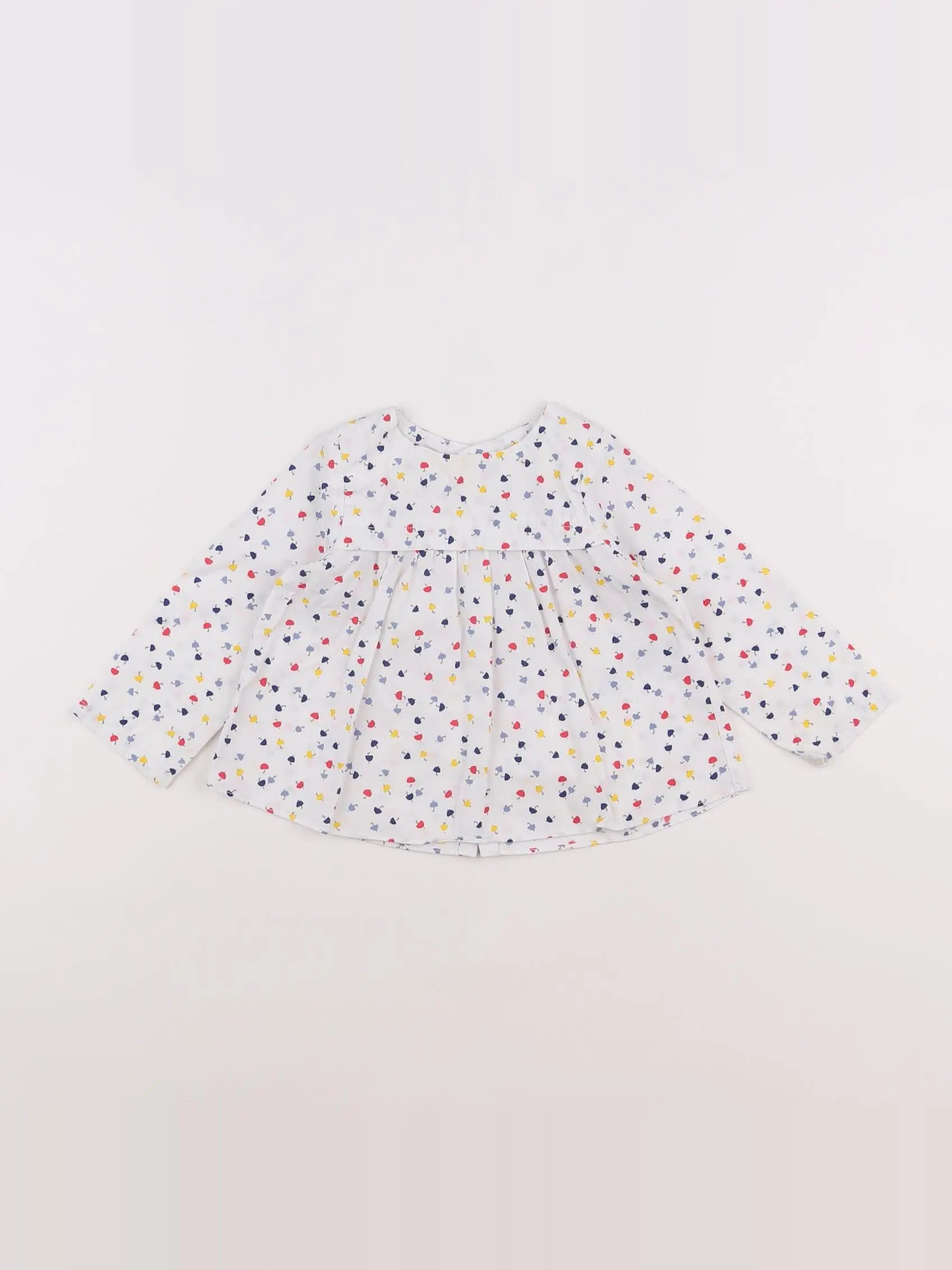Jacadi - blouse multicolore - 12 mois
