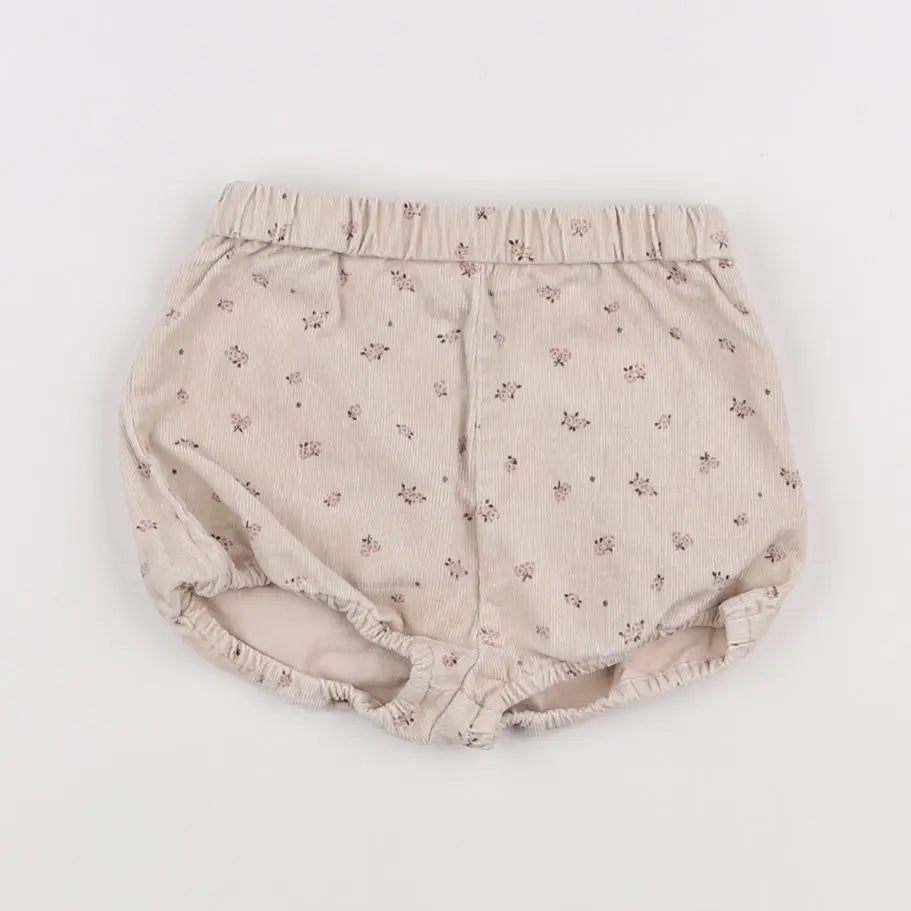 Vertbaudet - short rose - 9 mois