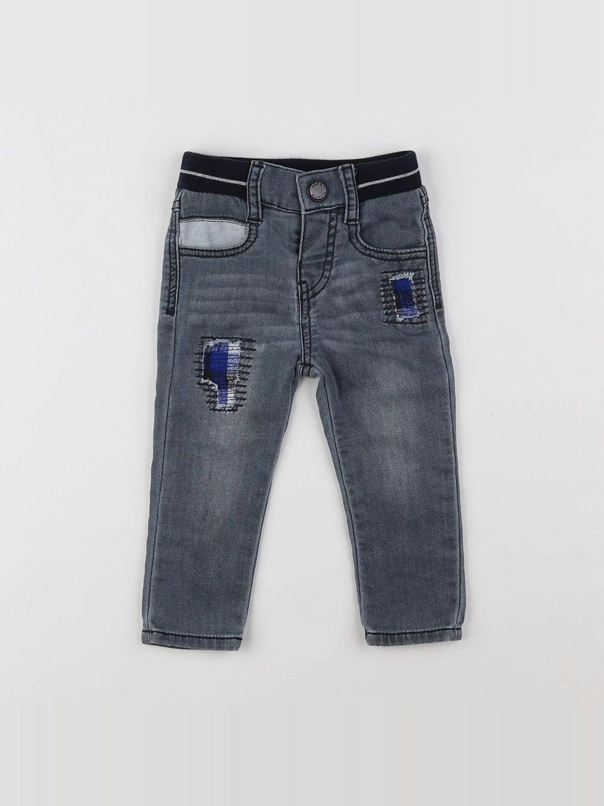 IKKS - jegging gris - 12 mois