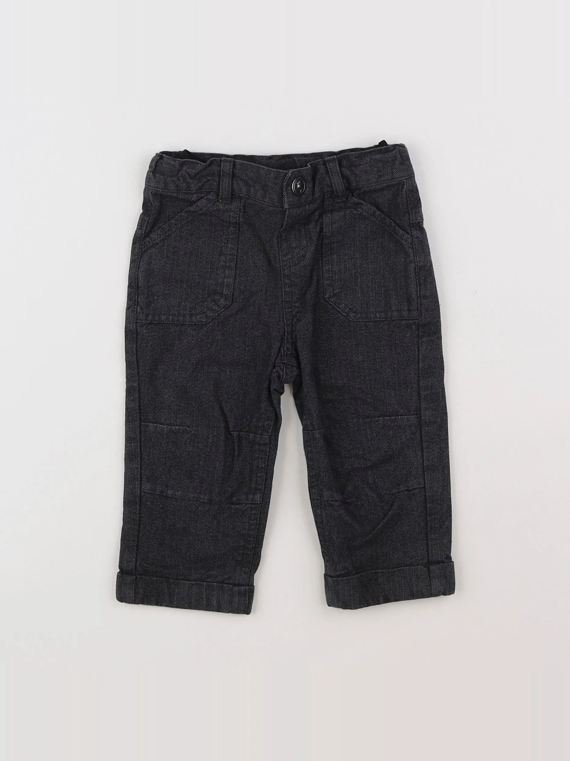 Tape à l'oeil - pantalon gris - 9 mois