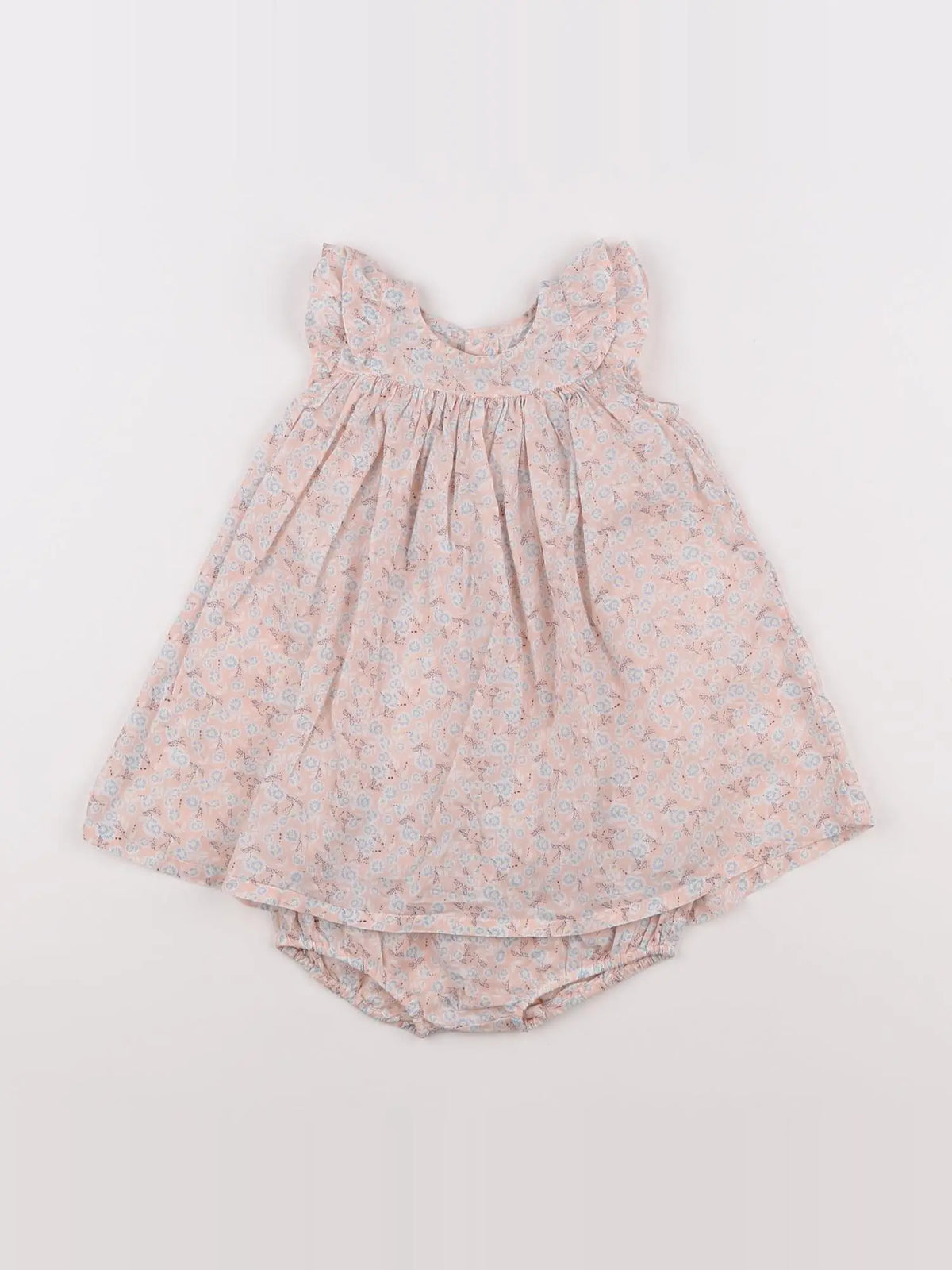 Boutchou - robe multicolore - 6 mois