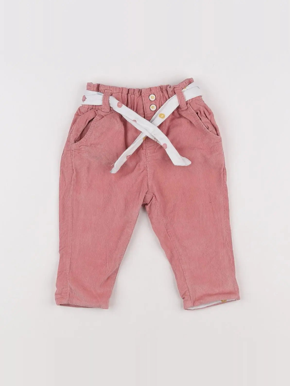 Vertbaudet - pantalon rose - 3 mois