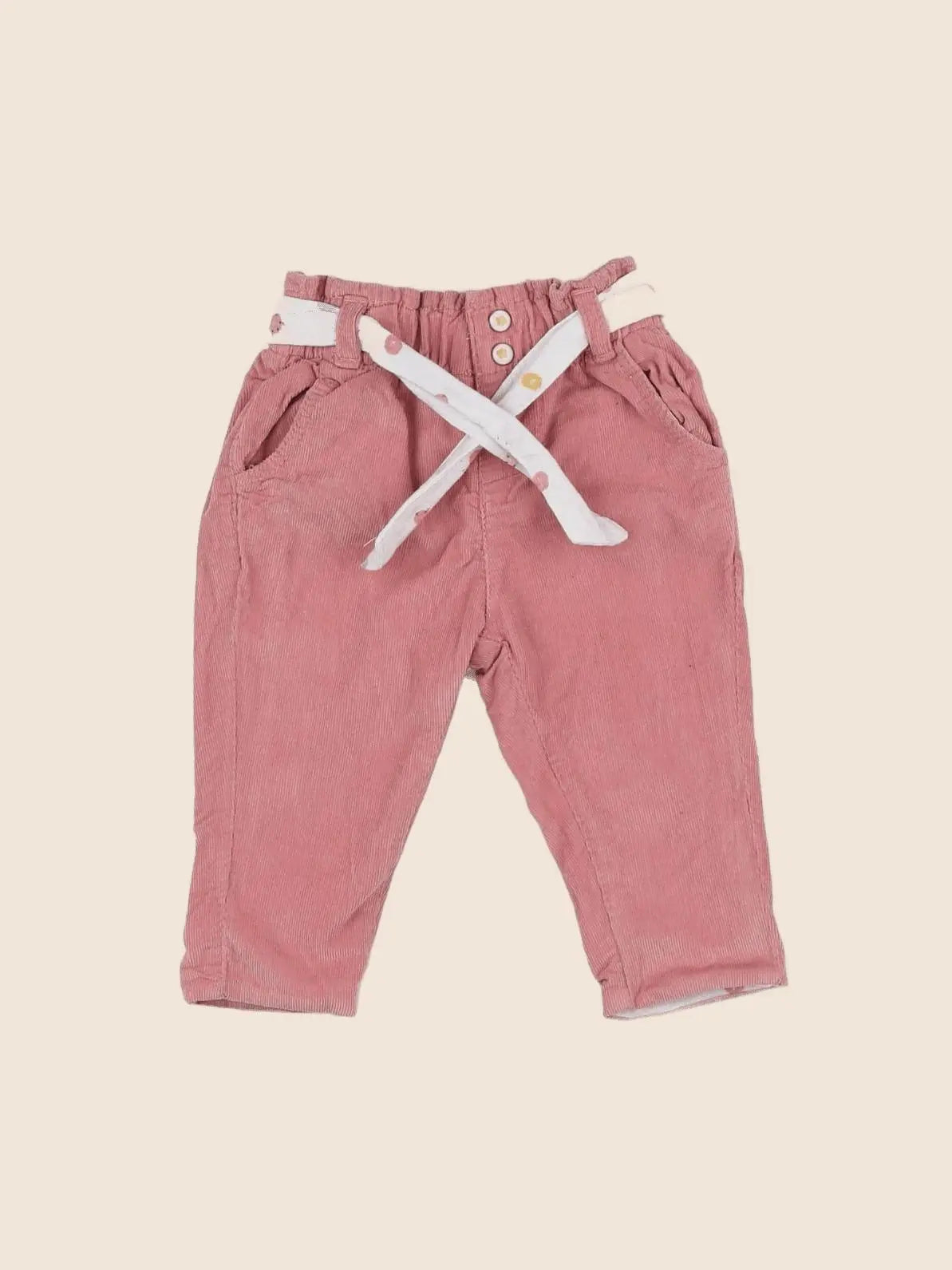 Vertbaudet - pantalon rose - 3 mois