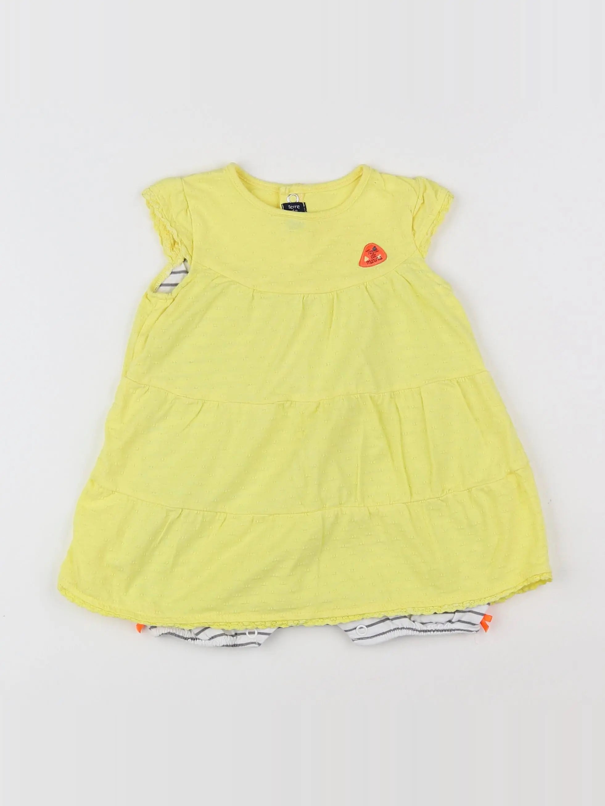 Terre de marins - combinaison jaune - 9 mois