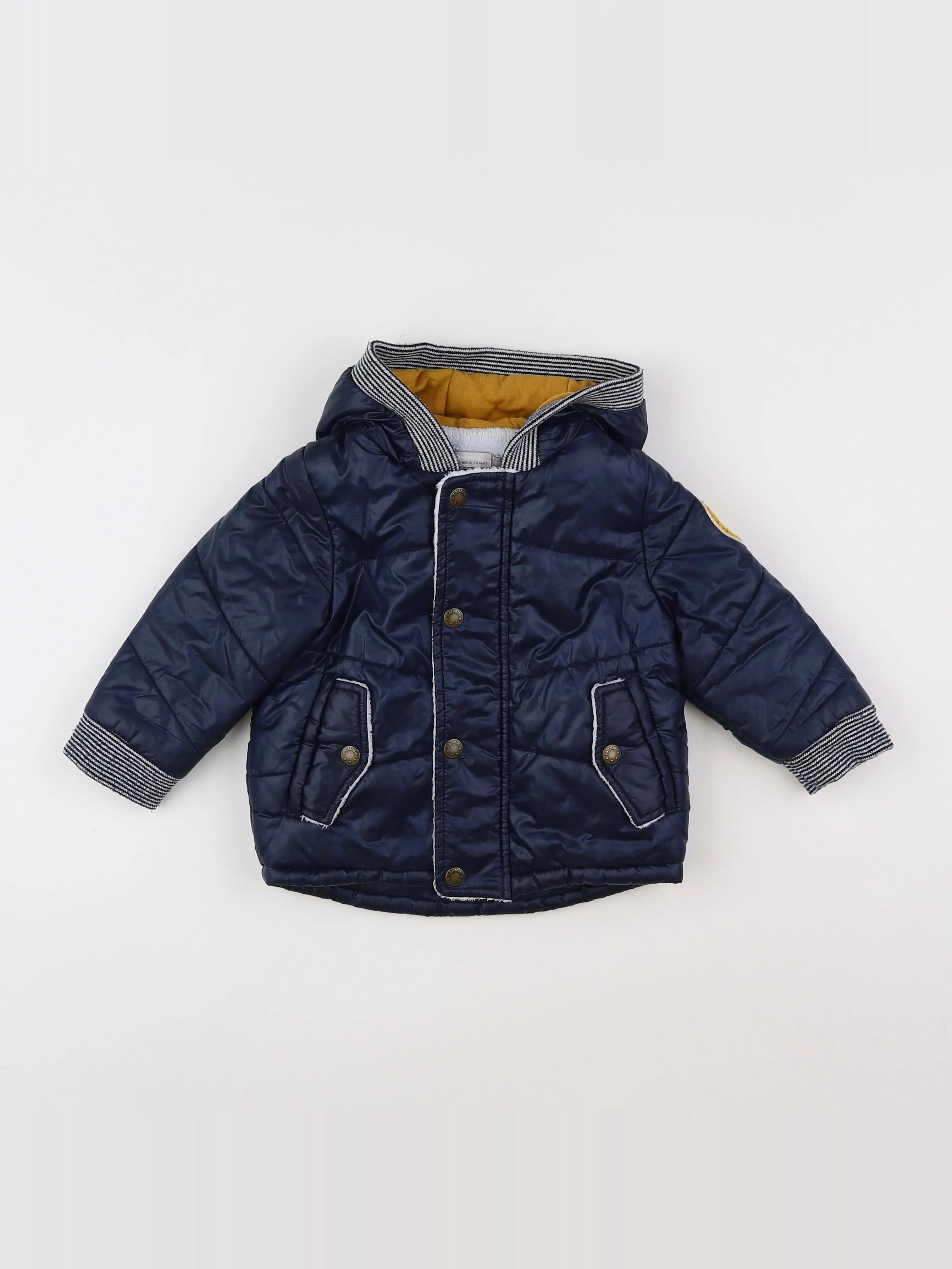 Catimini - doudoune bleu - 12 mois