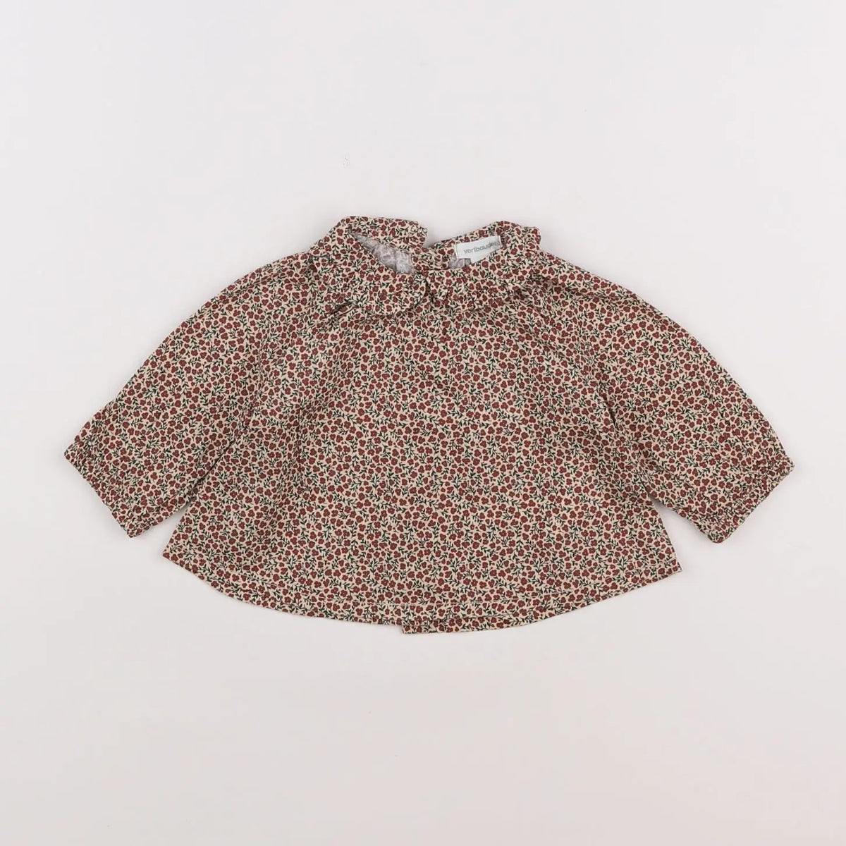 Vertbaudet - blouse marron - 3 mois