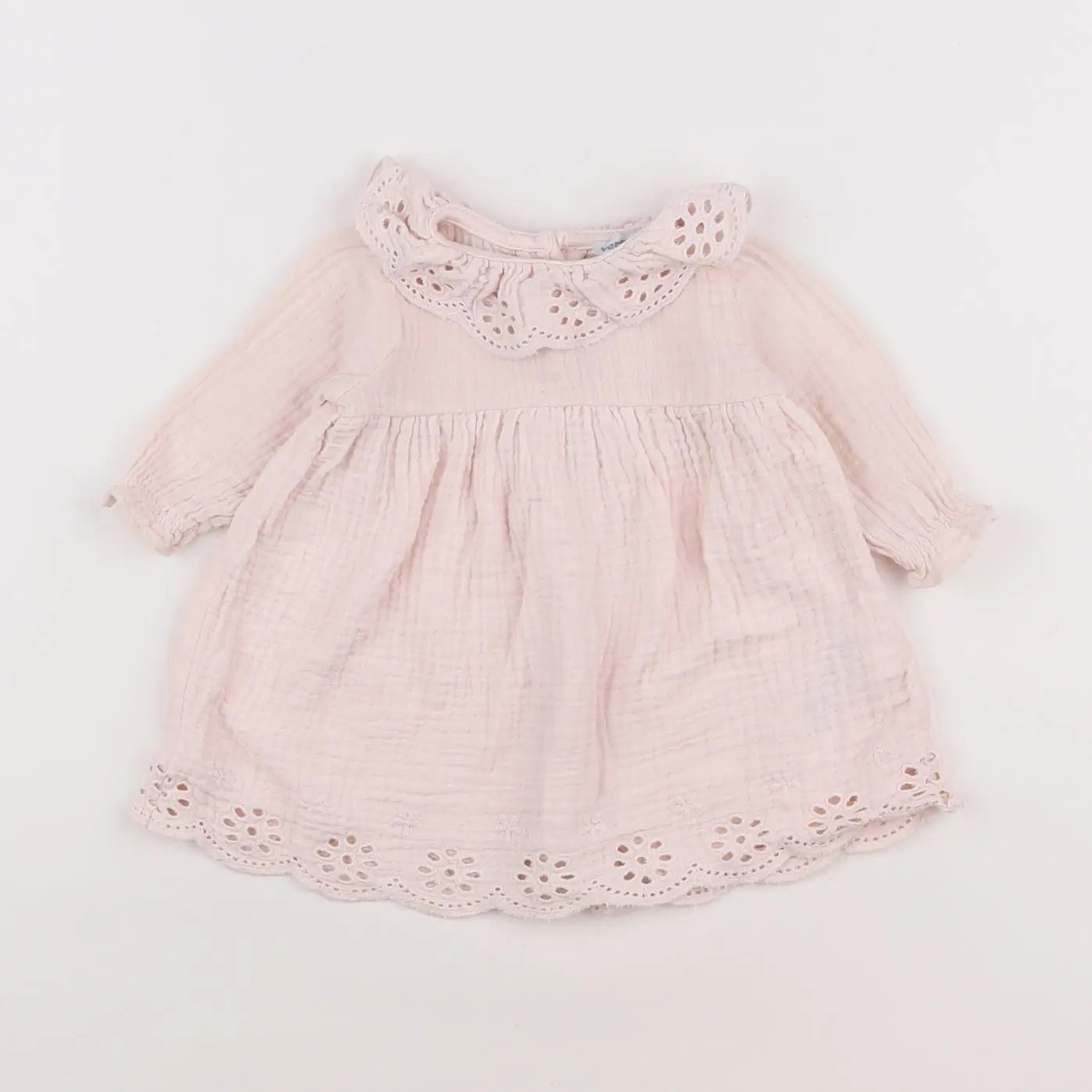 Vertbaudet - robe rose - 3 mois