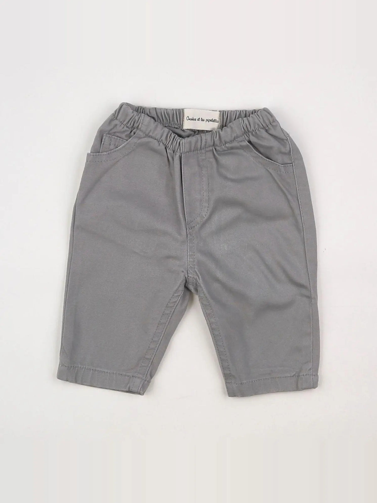 Arsène et les pipelettes - pantalon gris - 3 mois