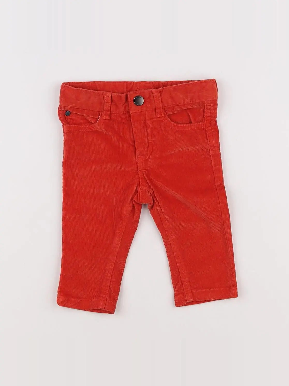 Jacadi - pantalon orange - 6 mois