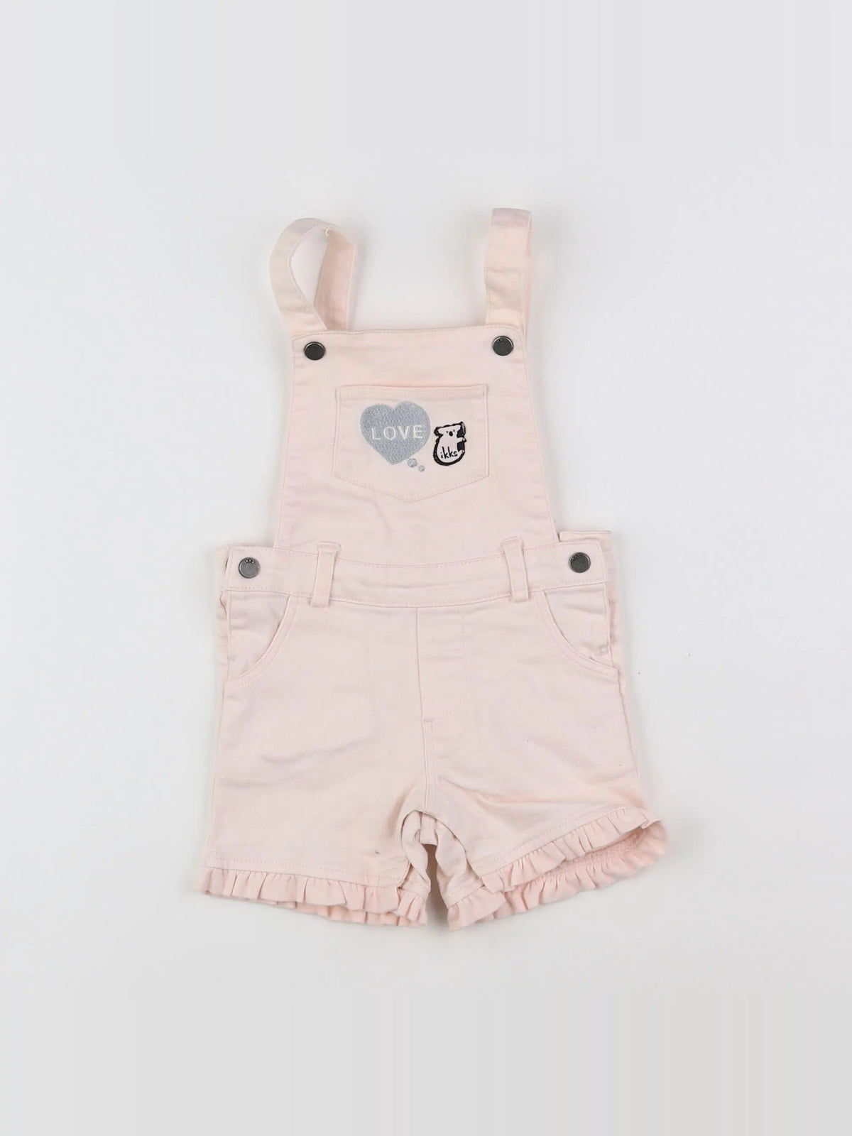 IKKS - salopette rose - 12 mois