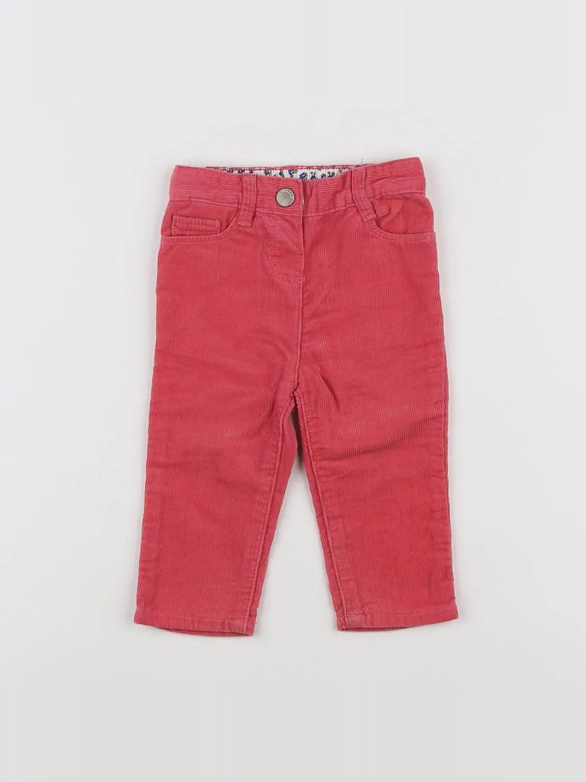 Cyrillus - pantalon rose - 9 mois