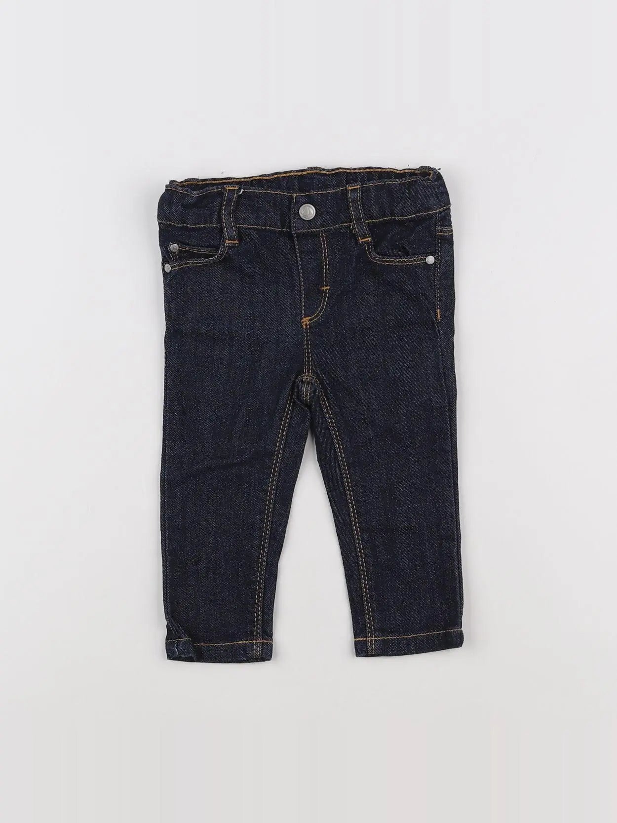 Petit Bateau - jean bleu - 6 mois
