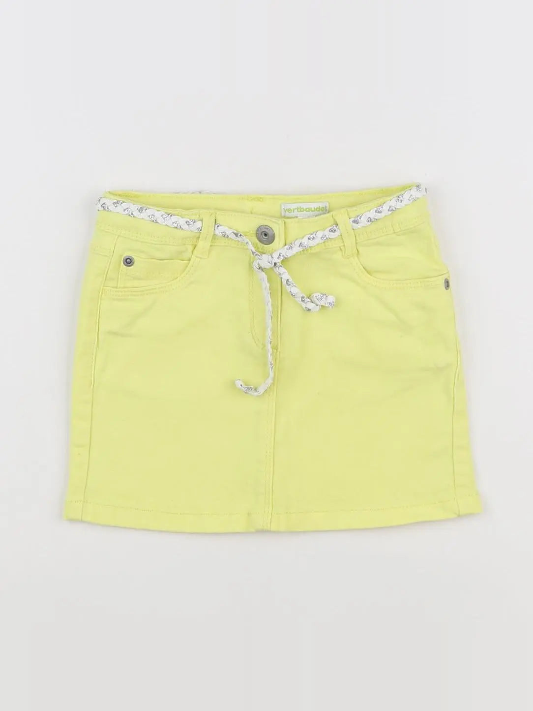 Vertbaudet - jupe jaune - 5 ans