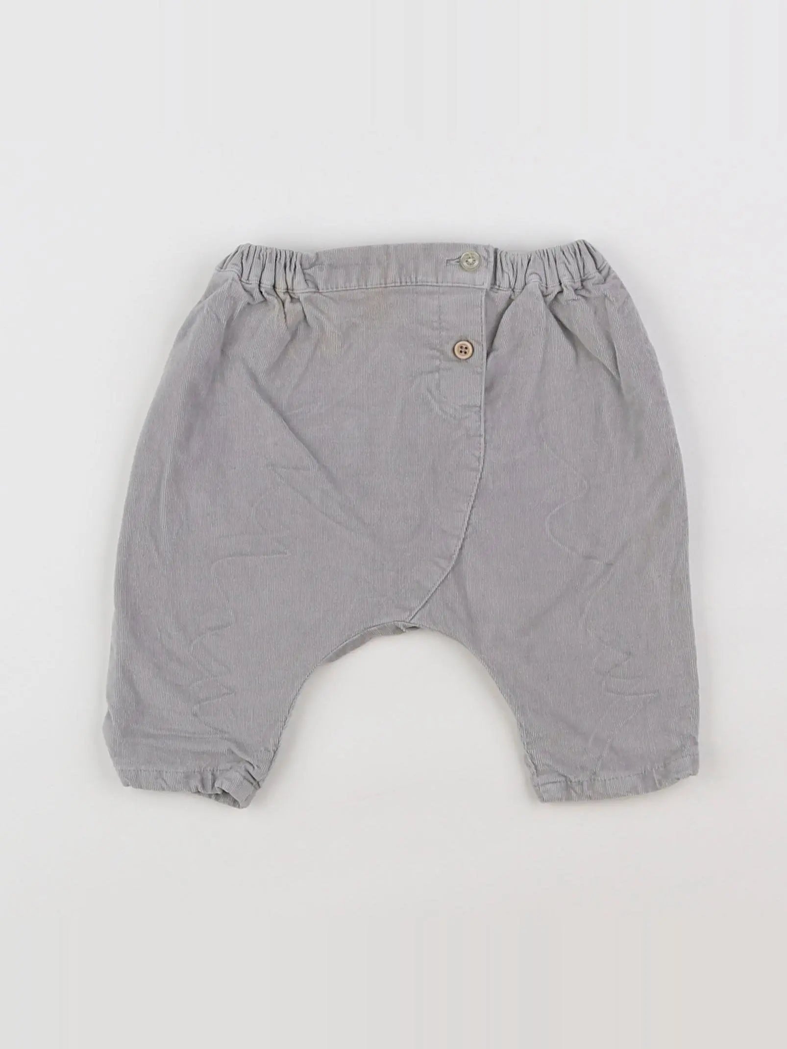 Boutchou - pantalon gris - 1 mois